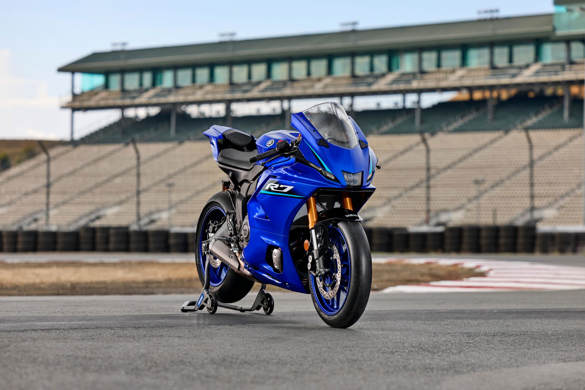 2026 Yamaha R7 on a track