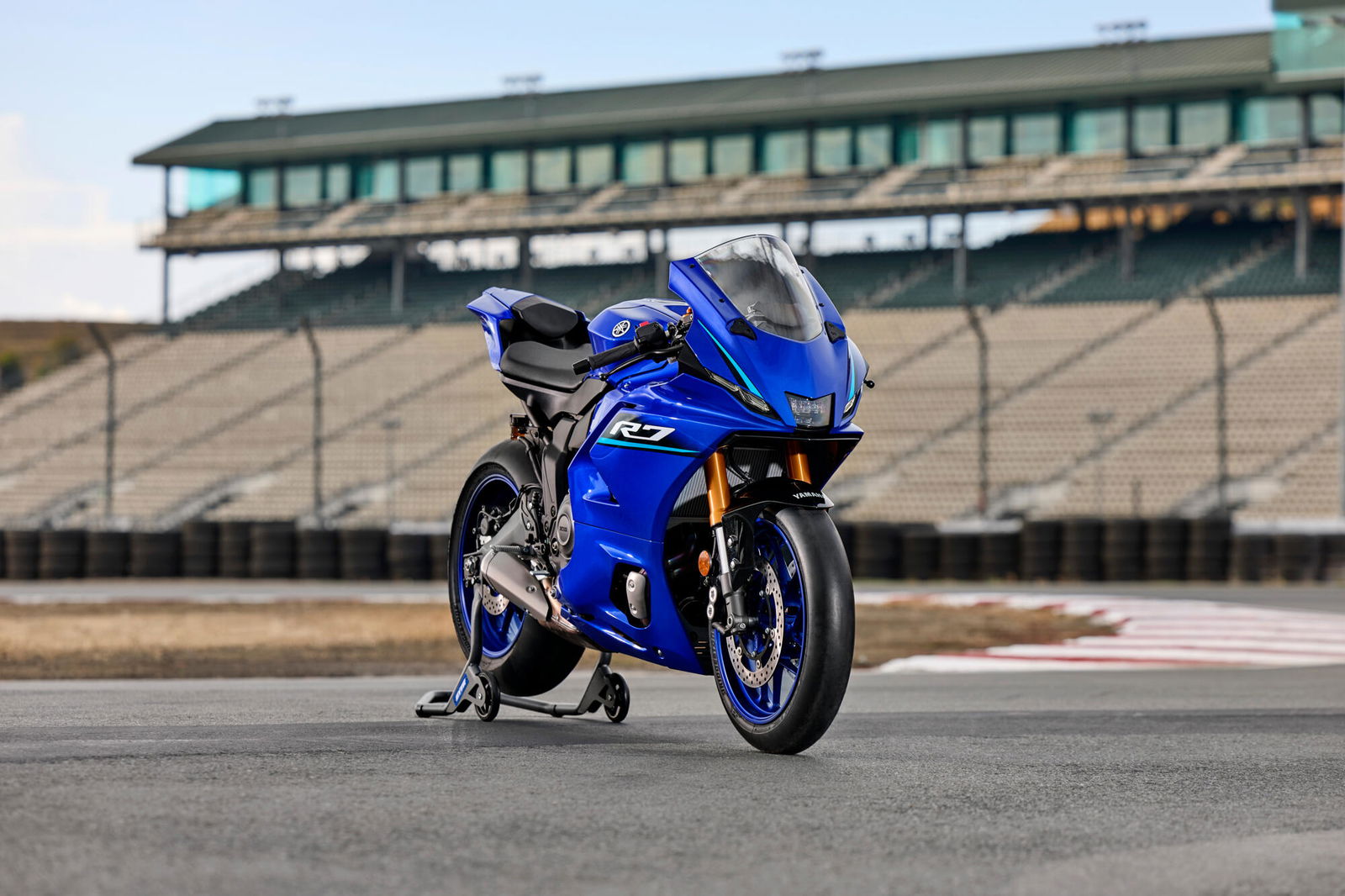 2026 Yamaha R7 on a track