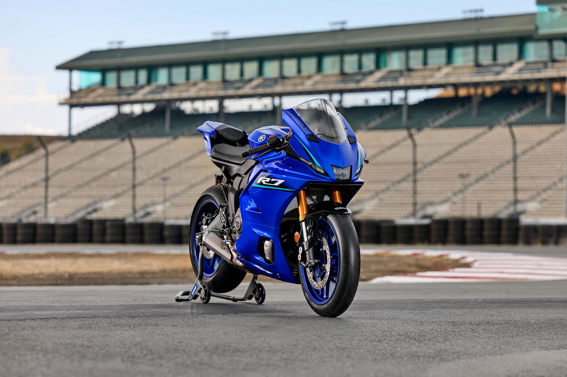 2026 Yamaha R7 on a track