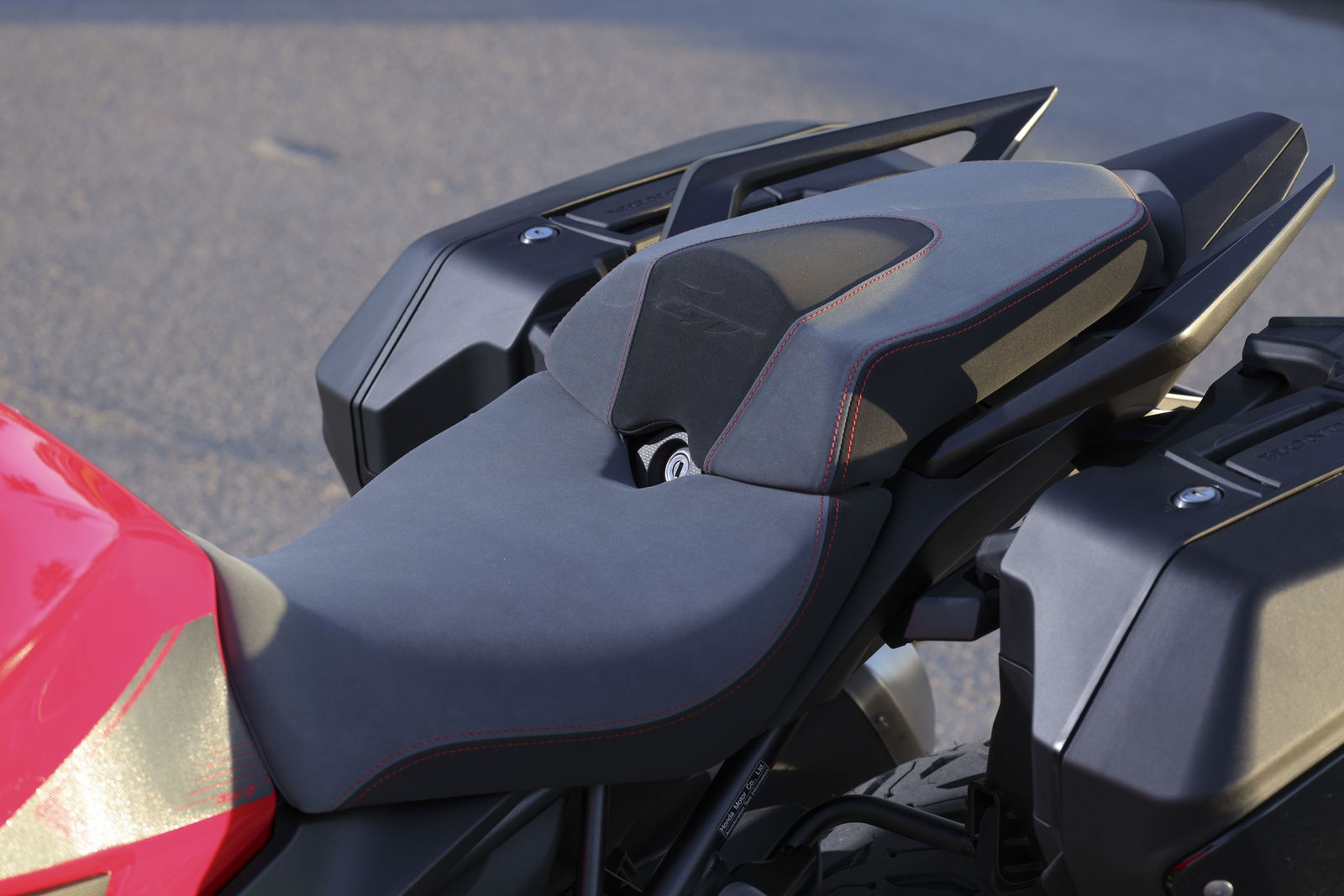 The Honda CB1000GT - the comfort seat is well worth the money