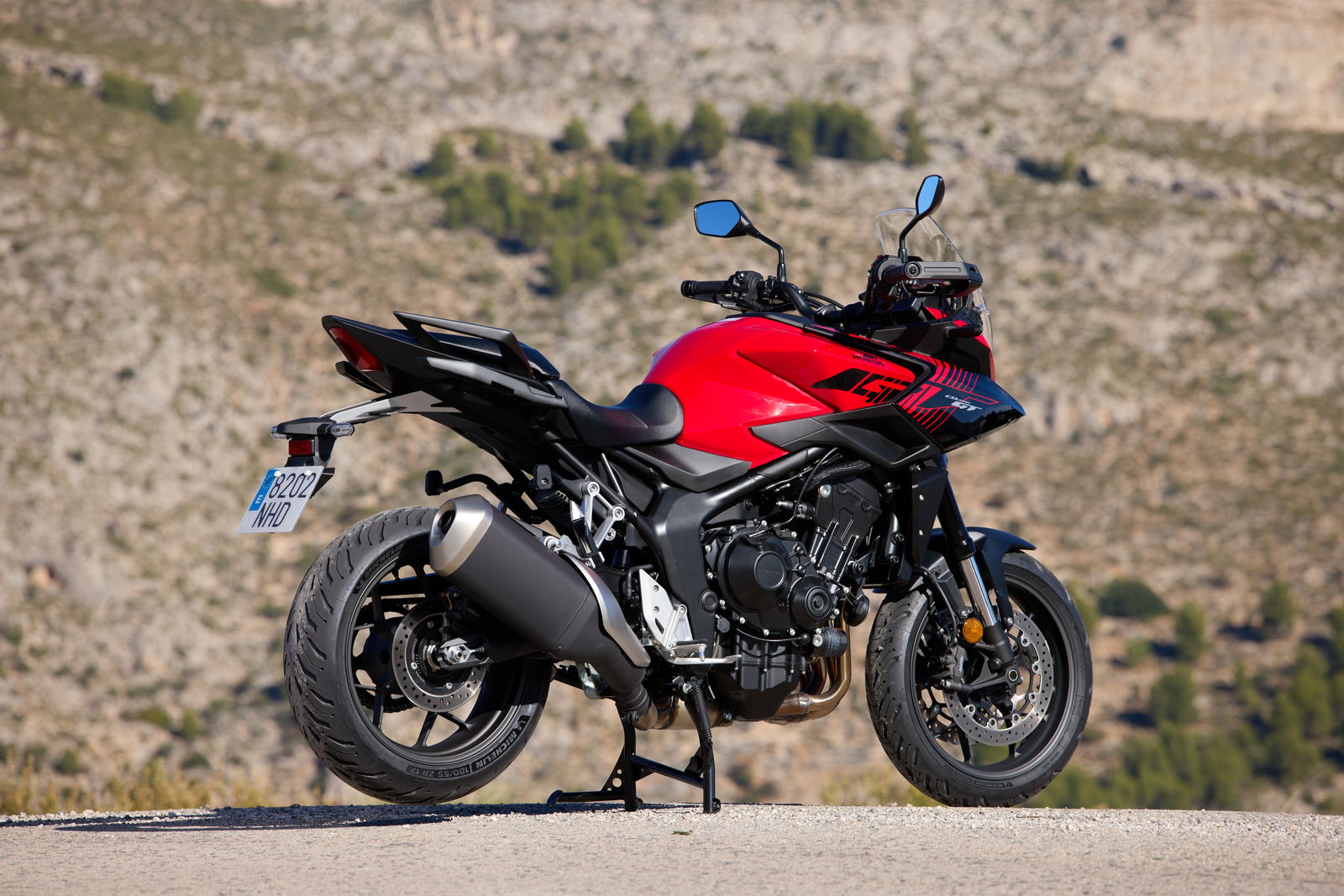 The Honda CB1000GT - static