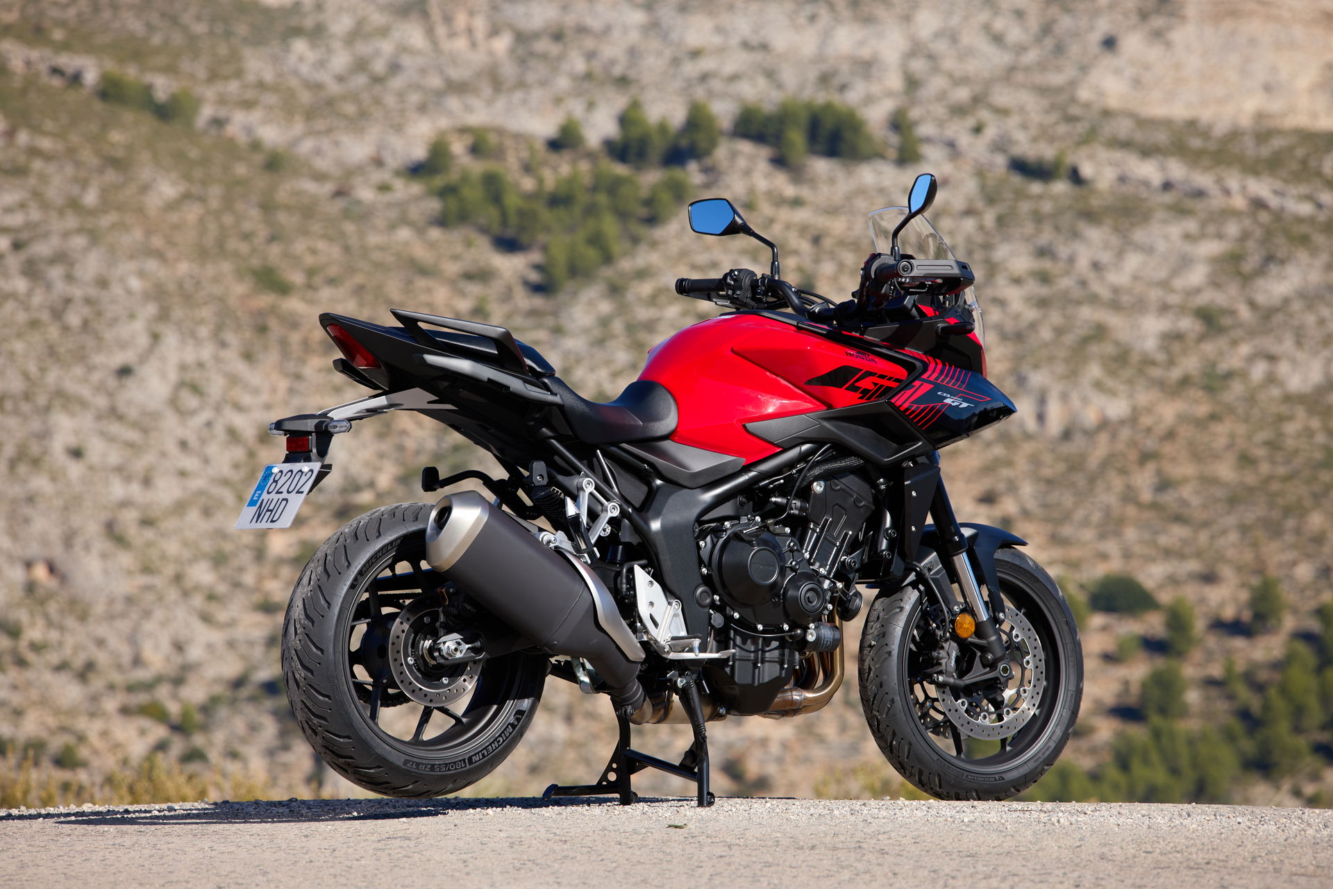 The Honda CB1000GT - static