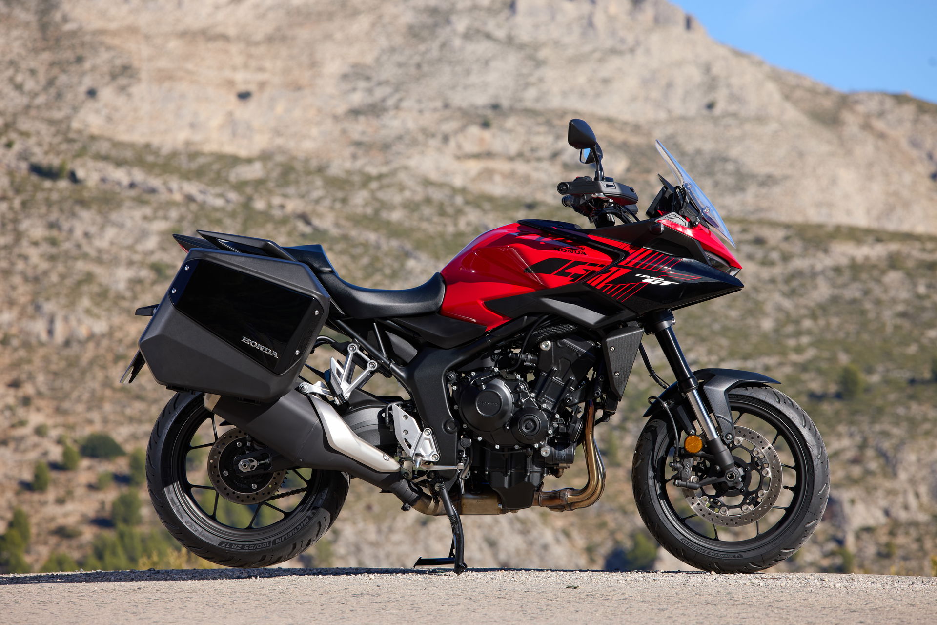 The Honda CB1000GT - static