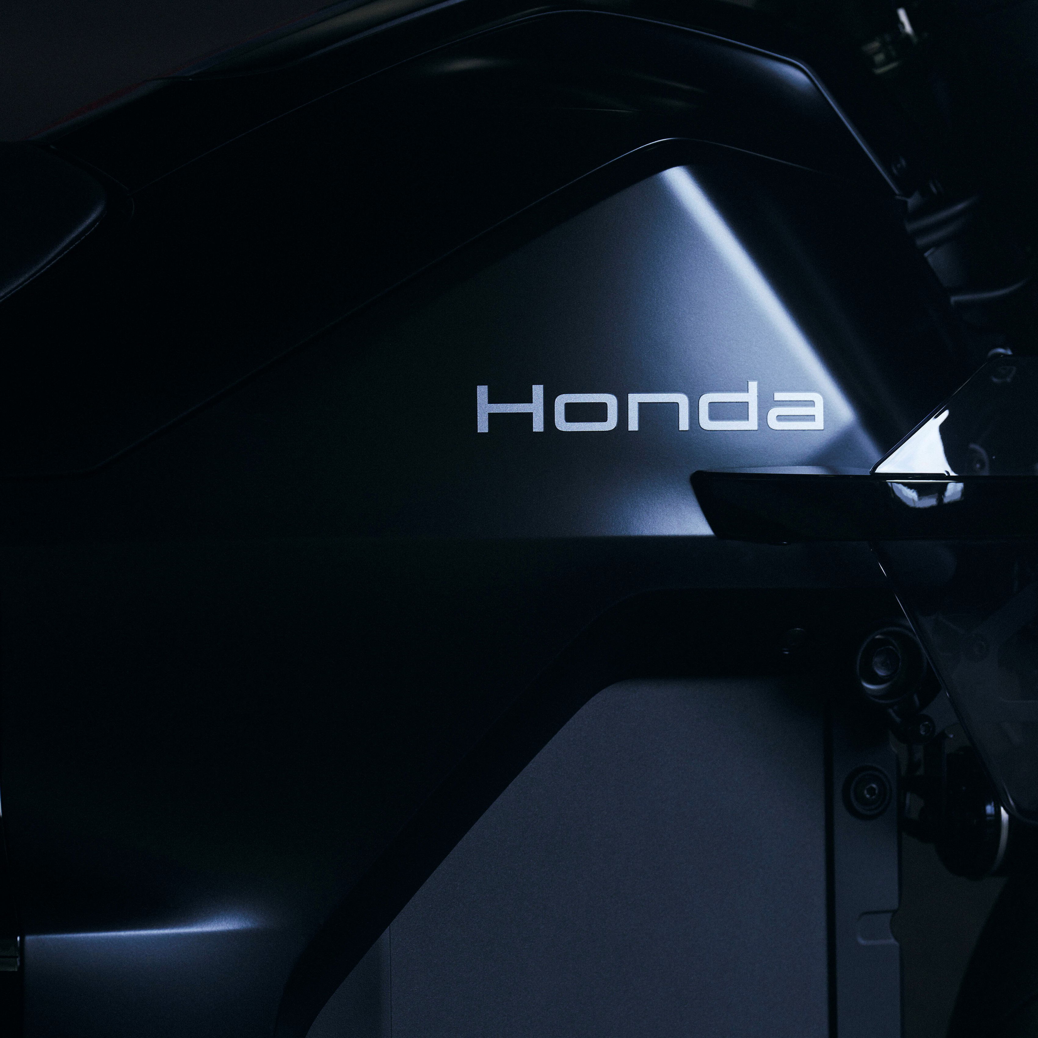 The new Honda badging on the WN7 electric bike