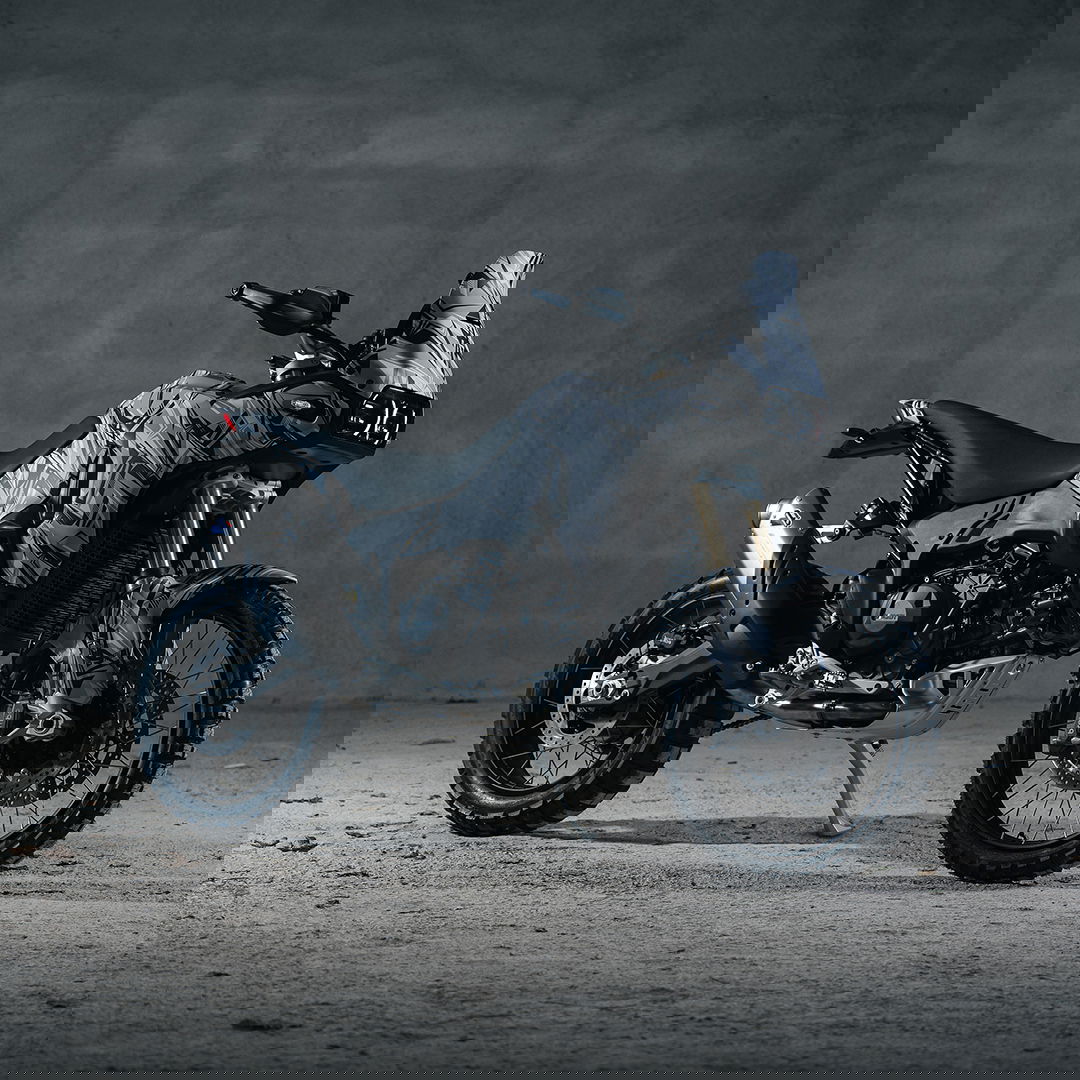 2026 Ducati DesertX in a camo dressing