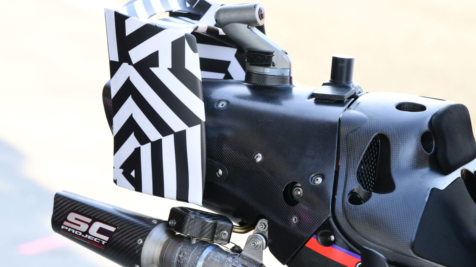 Aprilia MotoGP rear wing