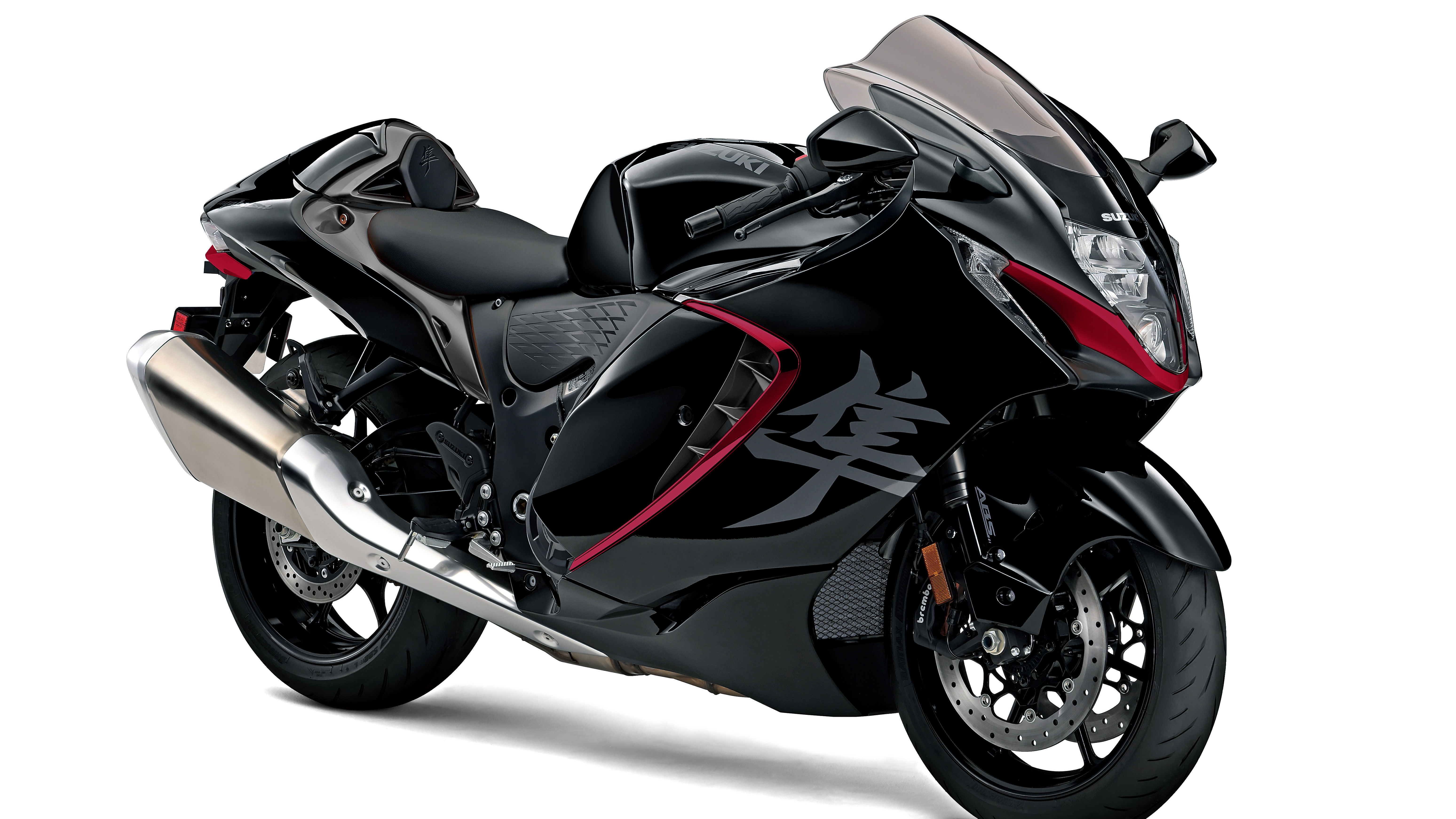 Suzuki Hayabusa in black and red