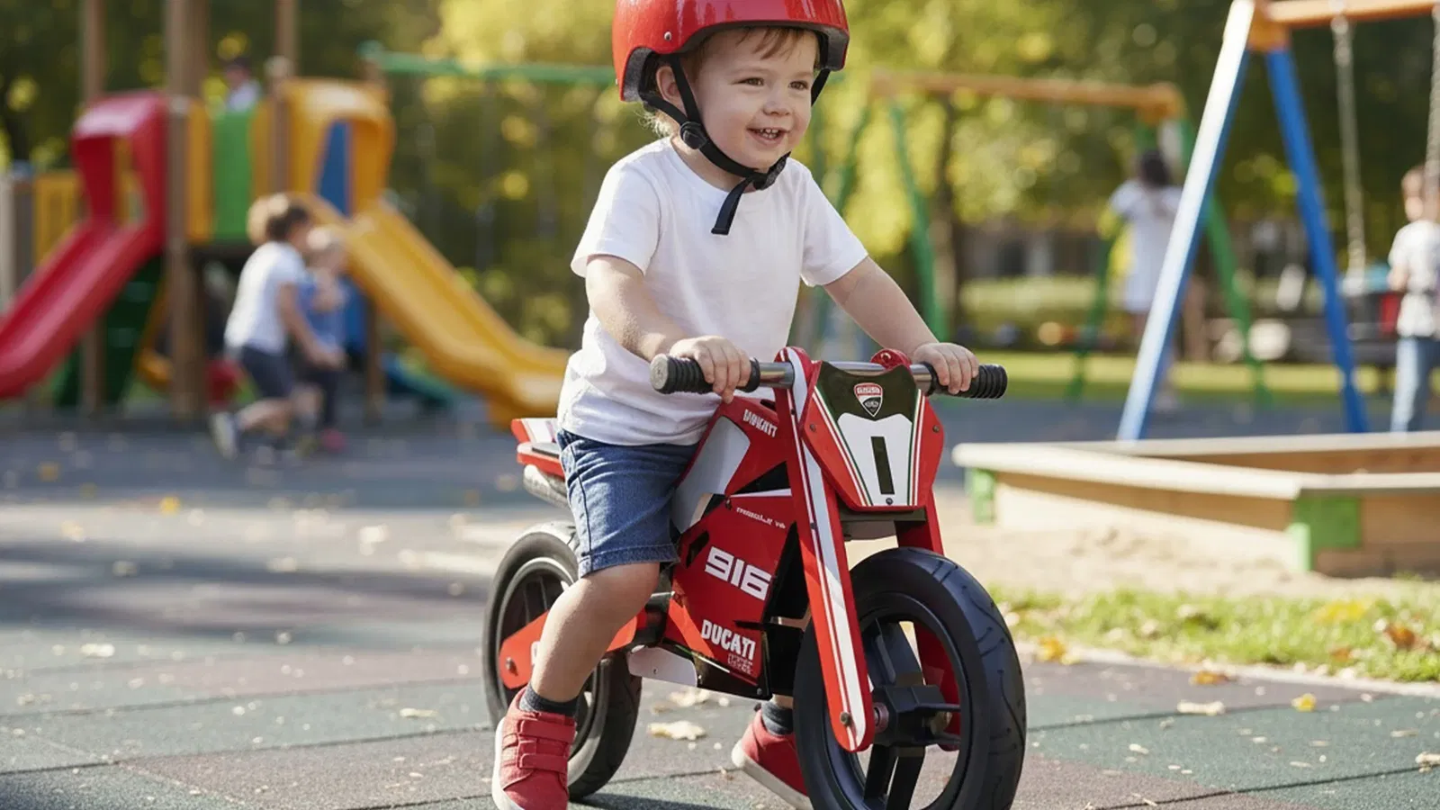 Kiddimoto Ducati 916 balance bike