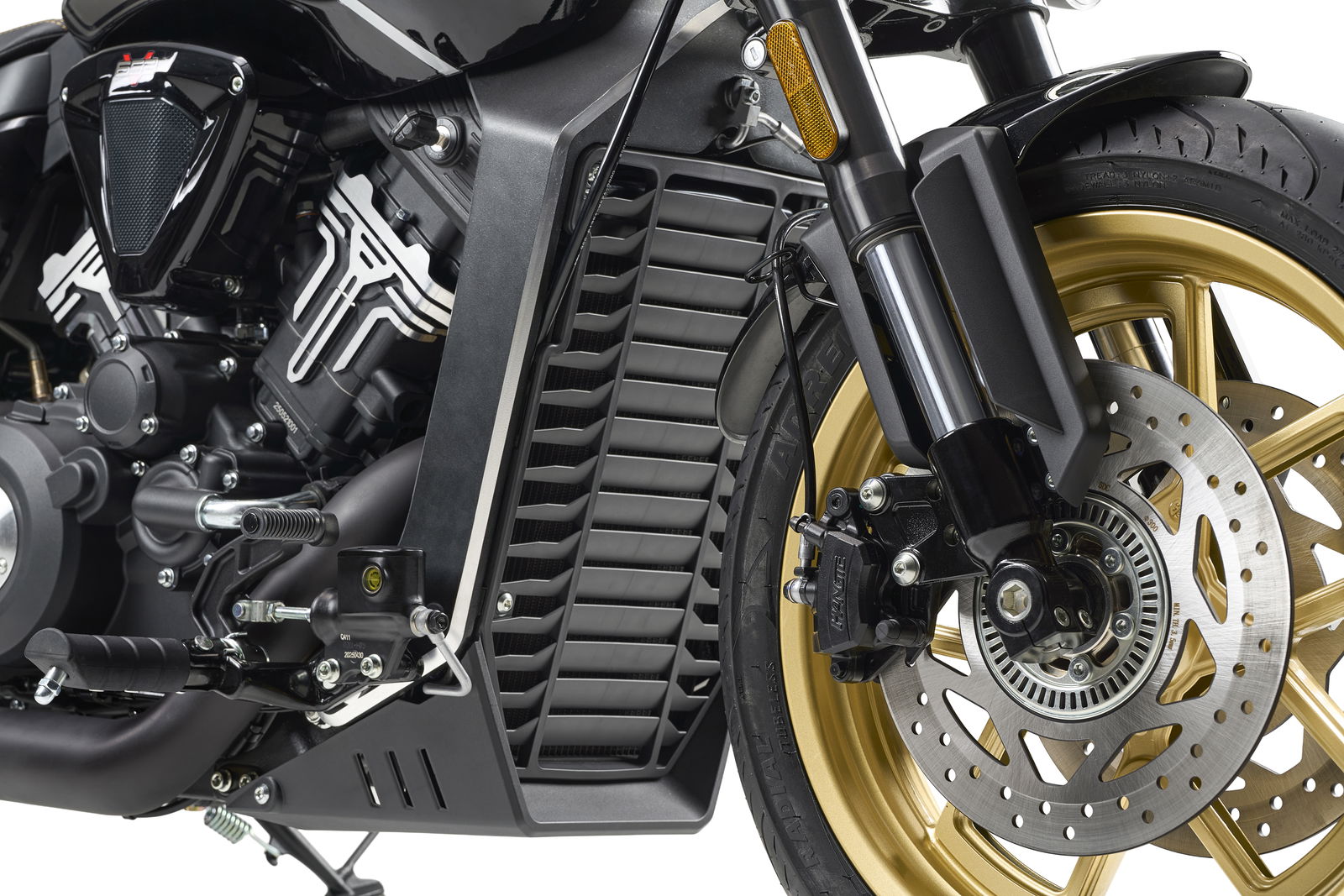 Front wheel on the C652V