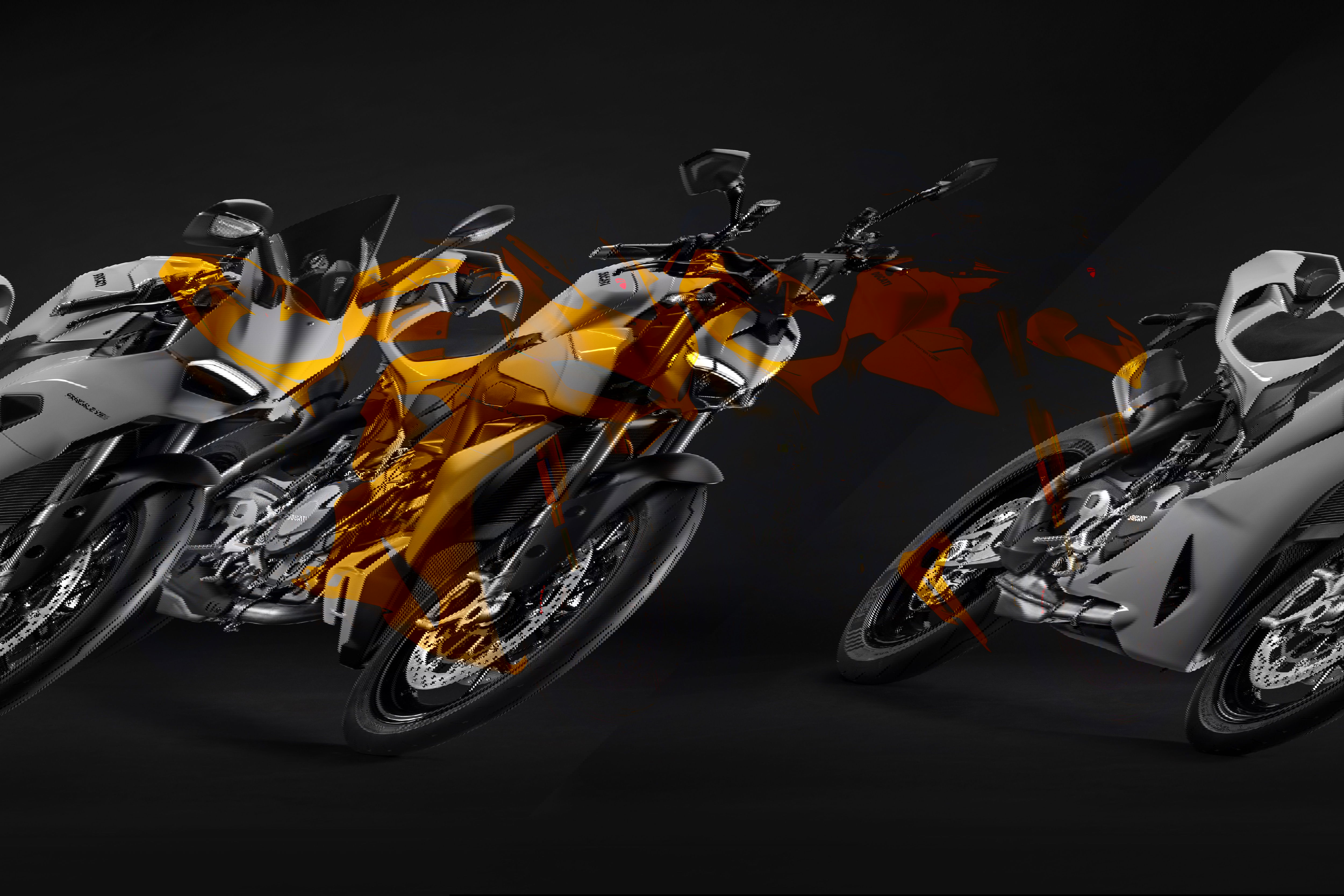 Ducati's Panigale V2 S and Streetfighter V2 S get yellow paint job