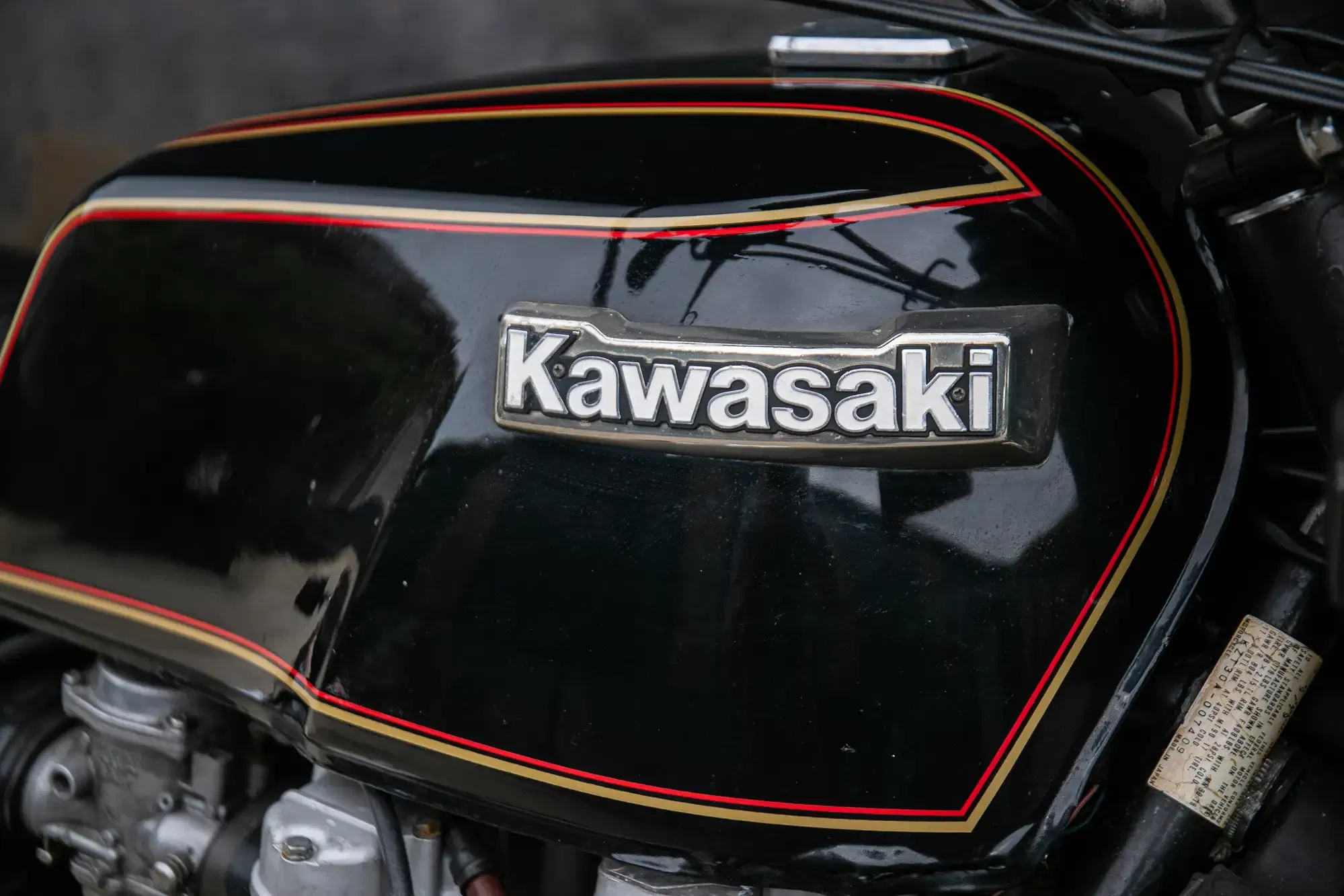 Kawasaki fuel tank
