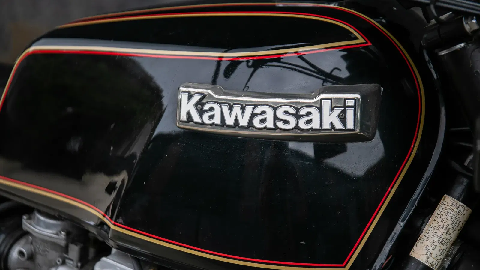Kawasaki fuel tank