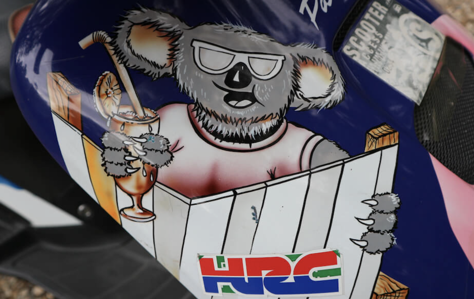 Ex-Mick Doohan Honda SJ50 Bali