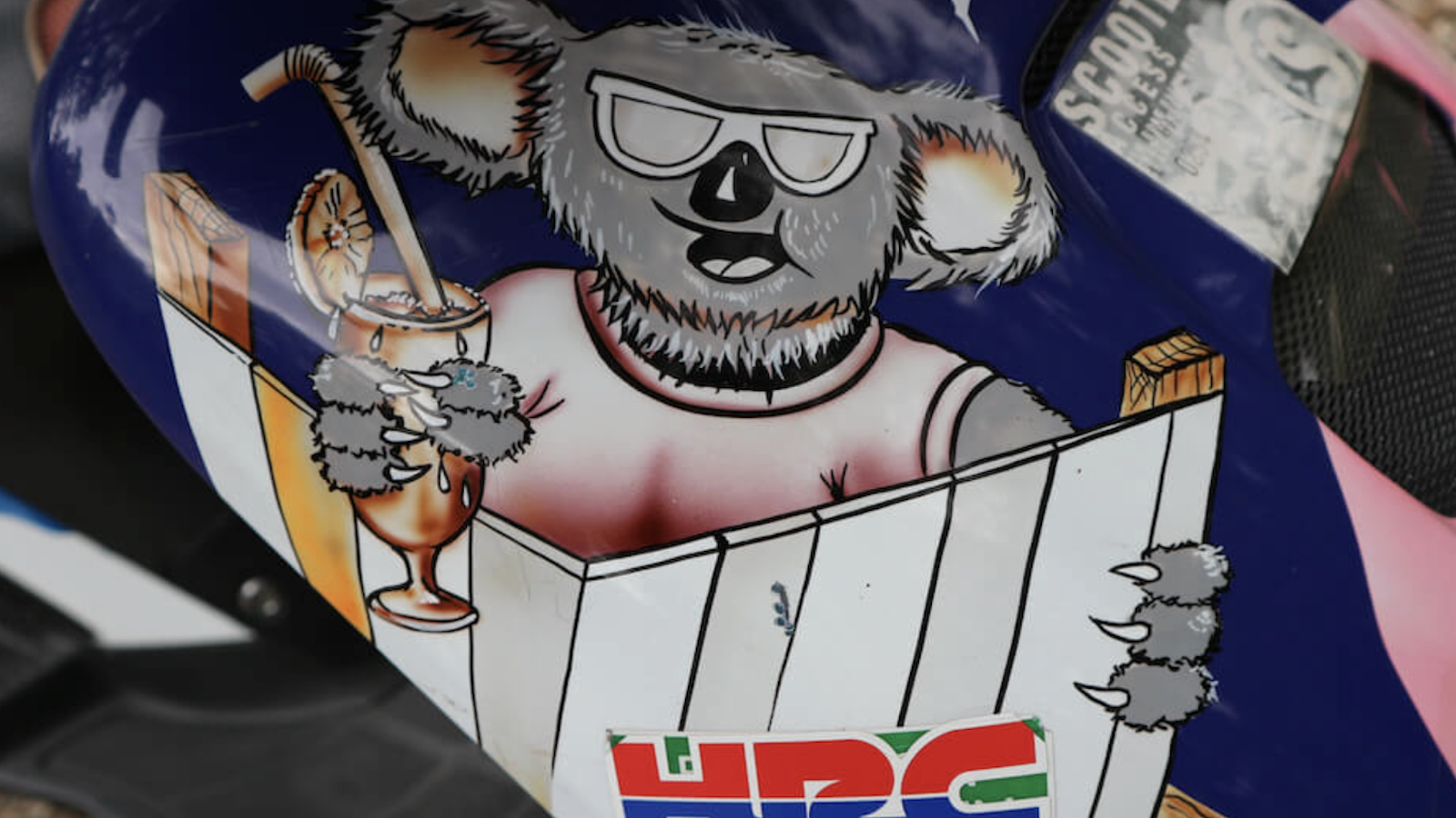 Ex-Mick Doohan Honda SJ50 Bali