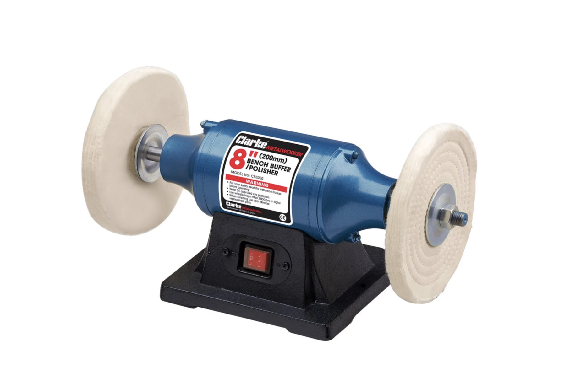 The Clarke CBB200 200mm Bench Buffer