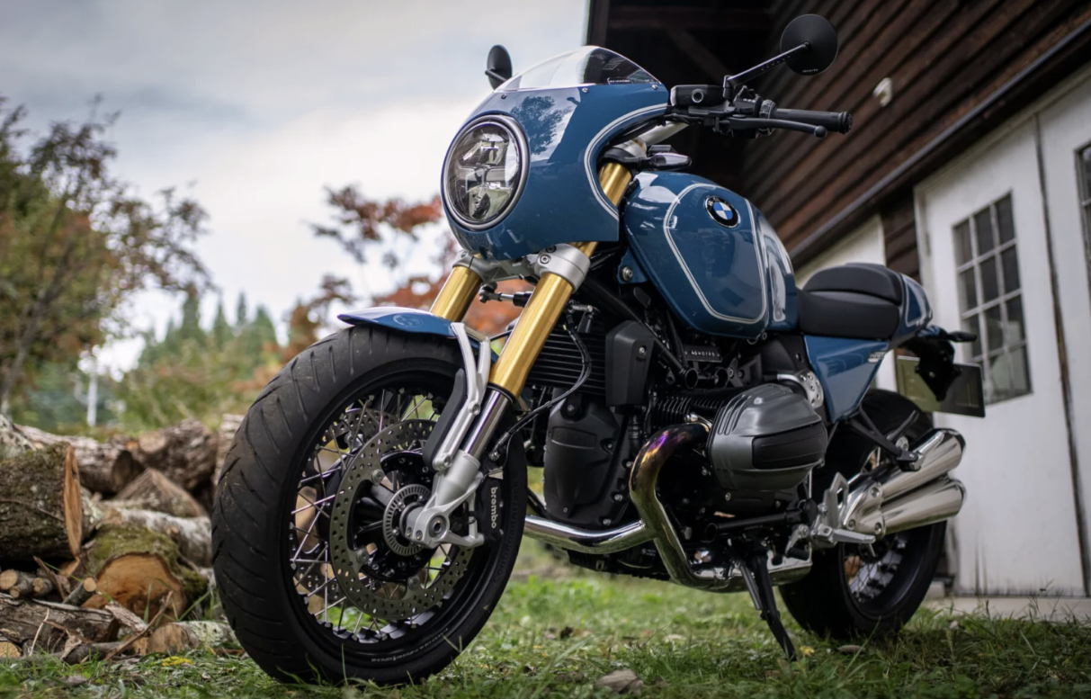 Custom built BMW R12 nineT. Photo credit - 46Works