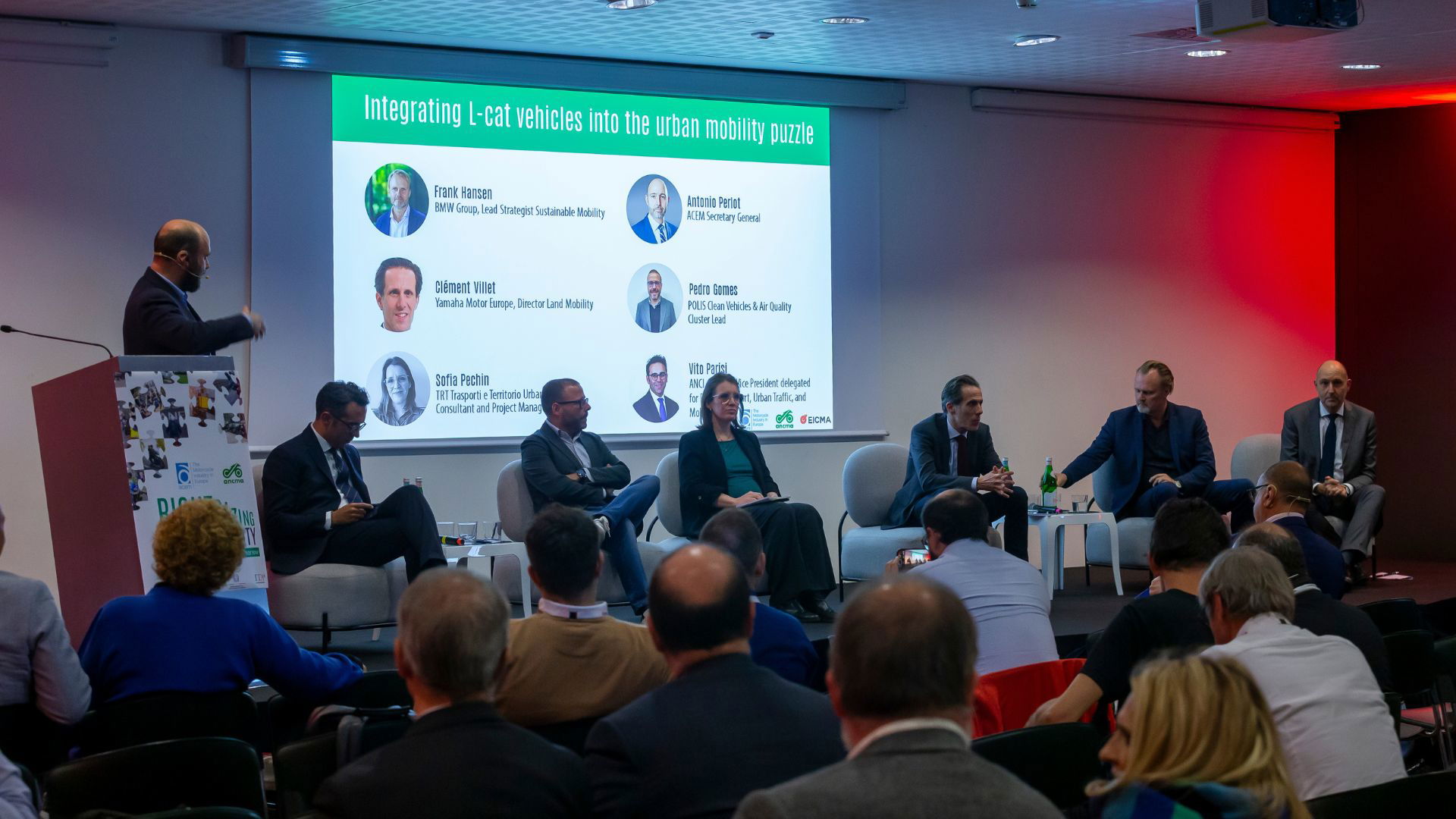 The conference at EICMA