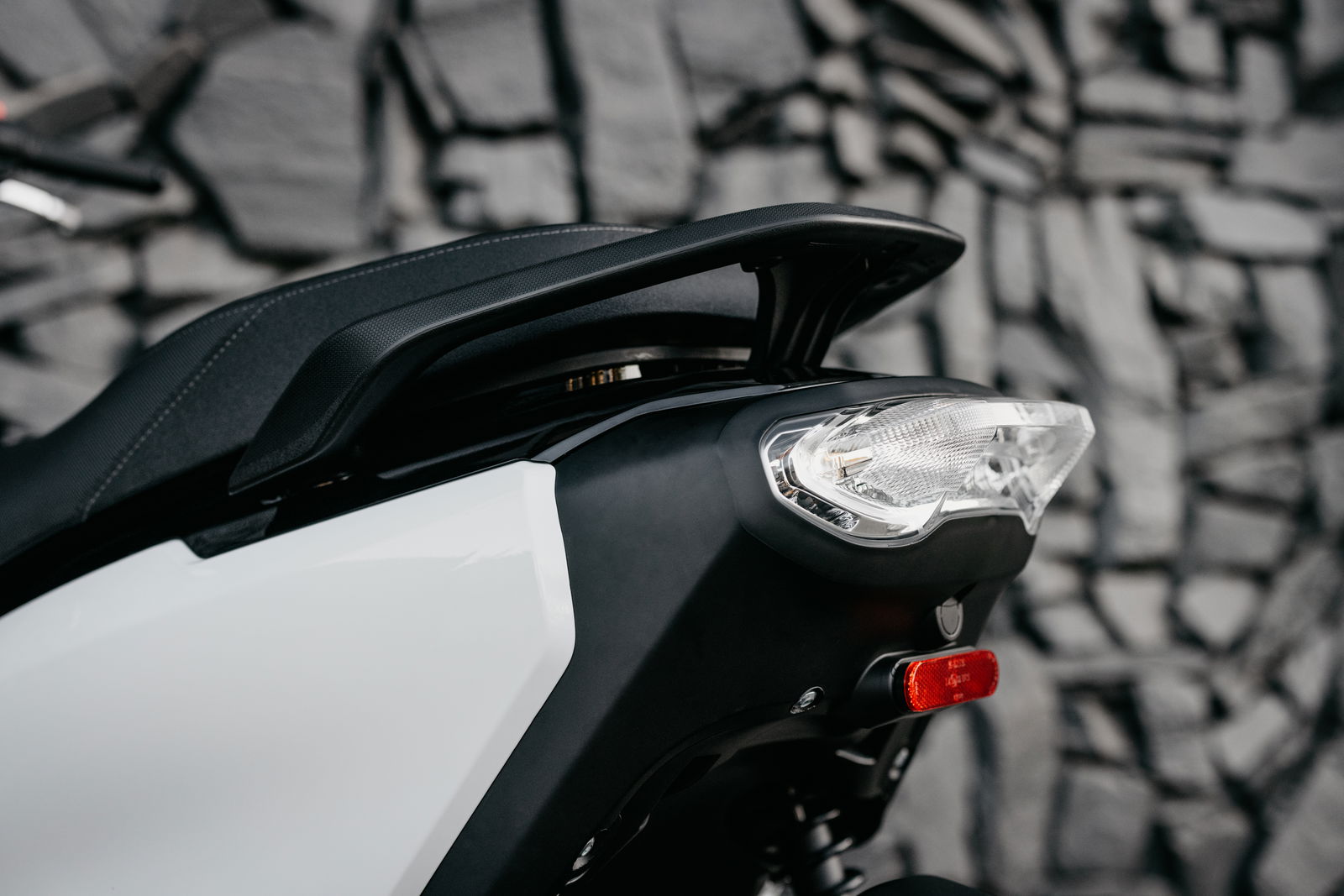 Rear section of Zero LS1 scooter