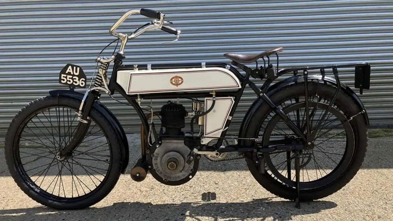 One of two Riley motorcycles in the world has been stolen in the UK