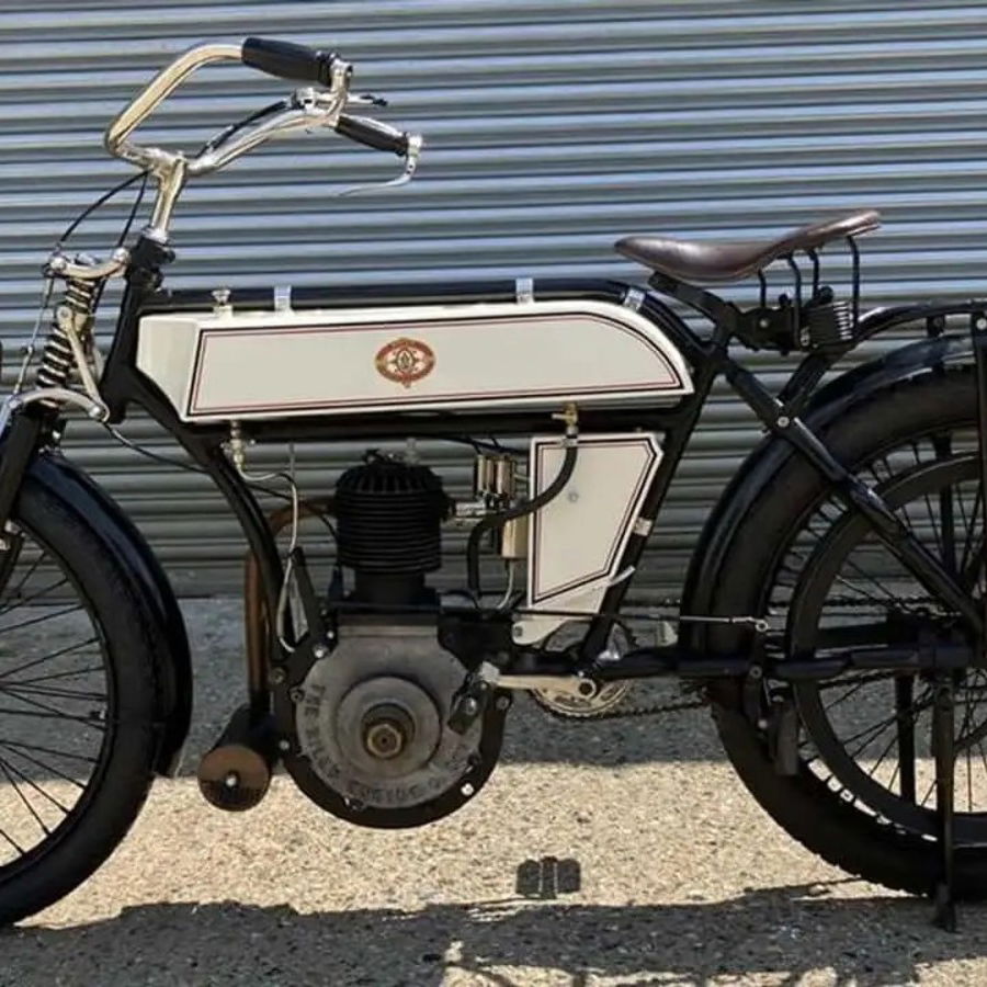 1904 Riley motorcycle. Photo credit - Robert Fellowes