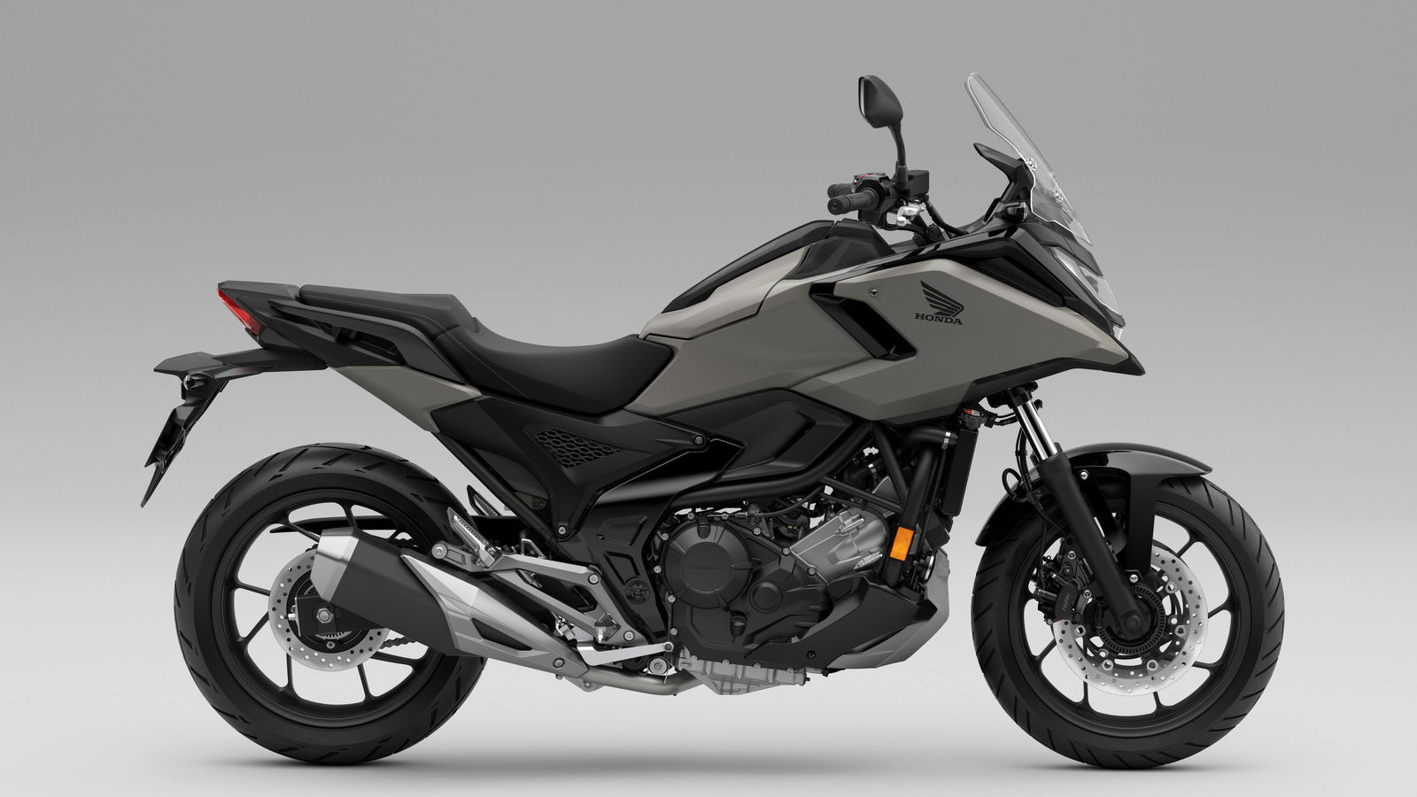 Honda NC750X in a new grey colour
