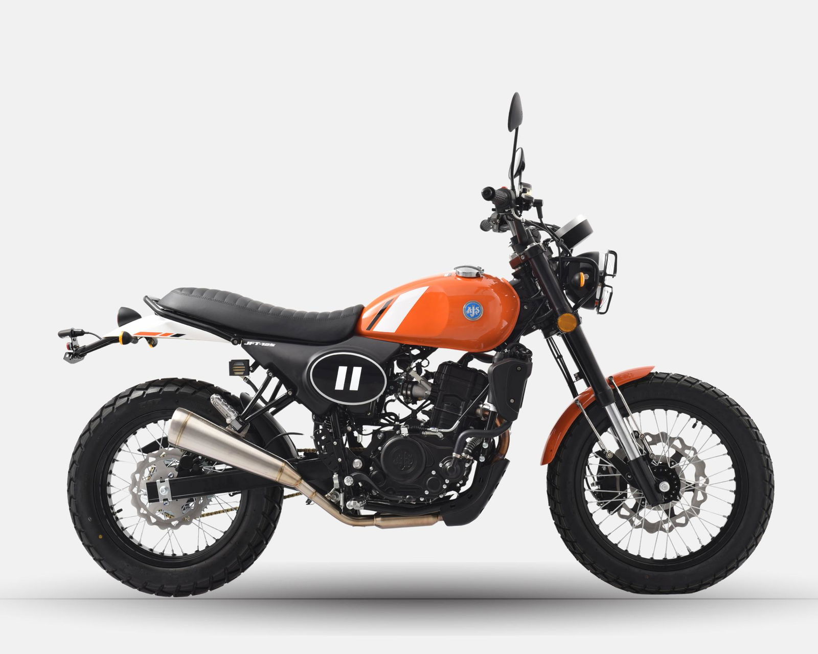 AJS JFT-125 in orange