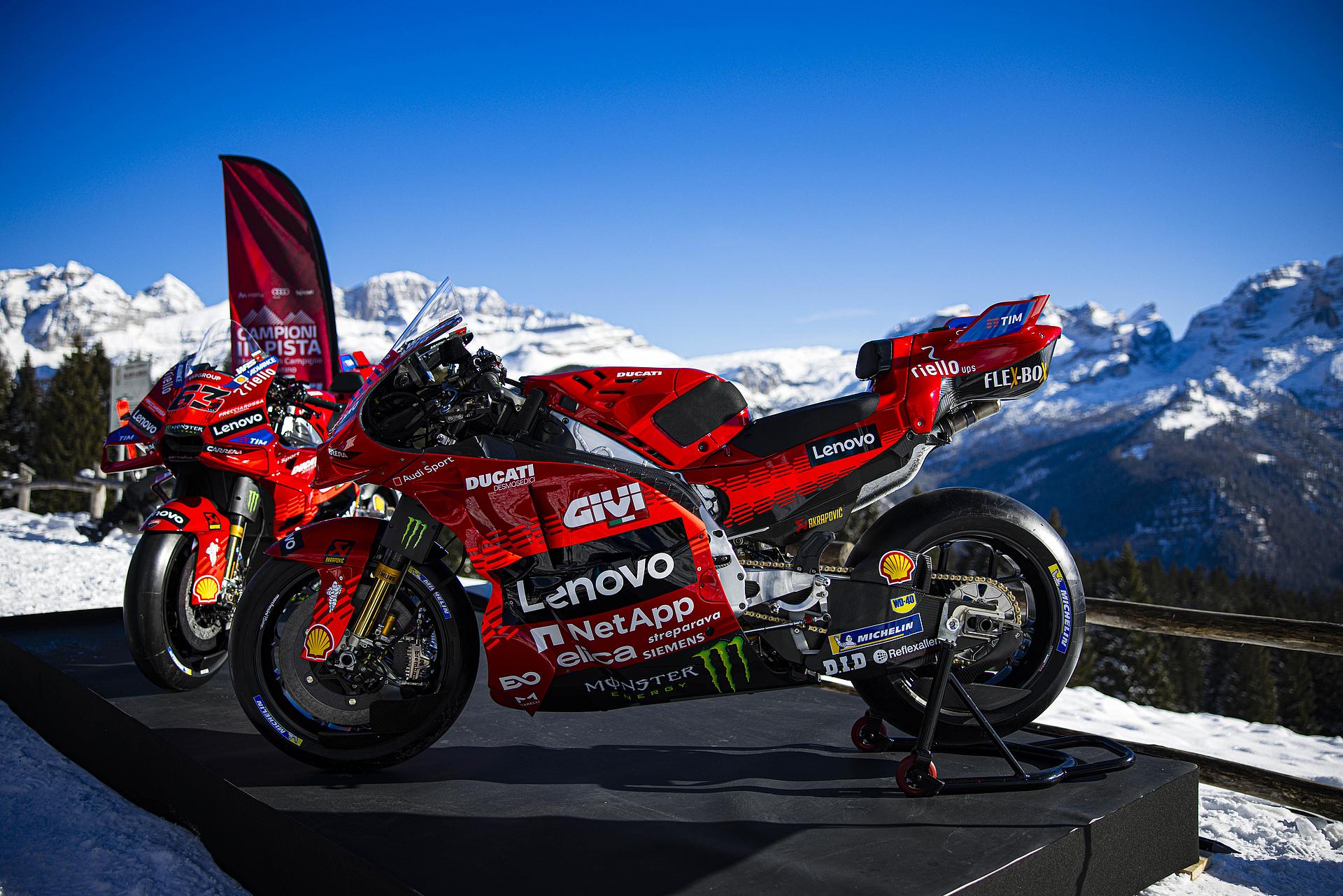 Ducati confirms Madonna di Campiglio for 2026 team launch
