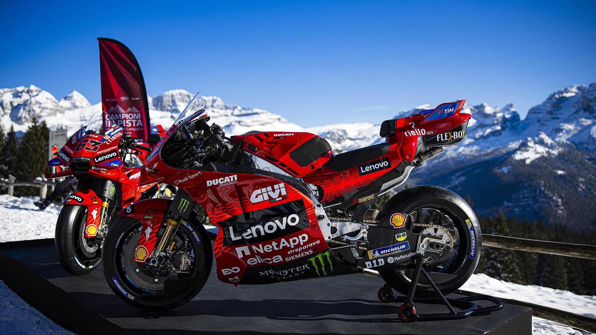 Ducati confirms Madonna di Campiglio for 2026 team launch