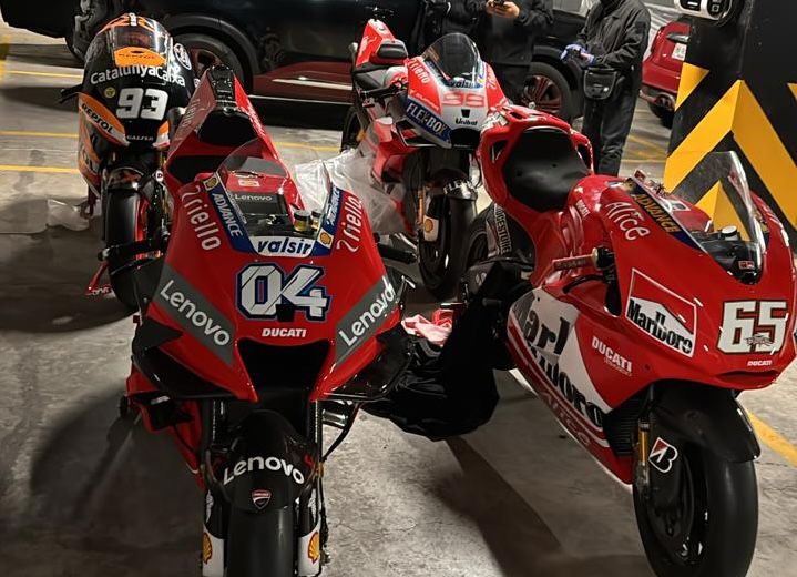 Ryan Wedding MotoGP bike collection