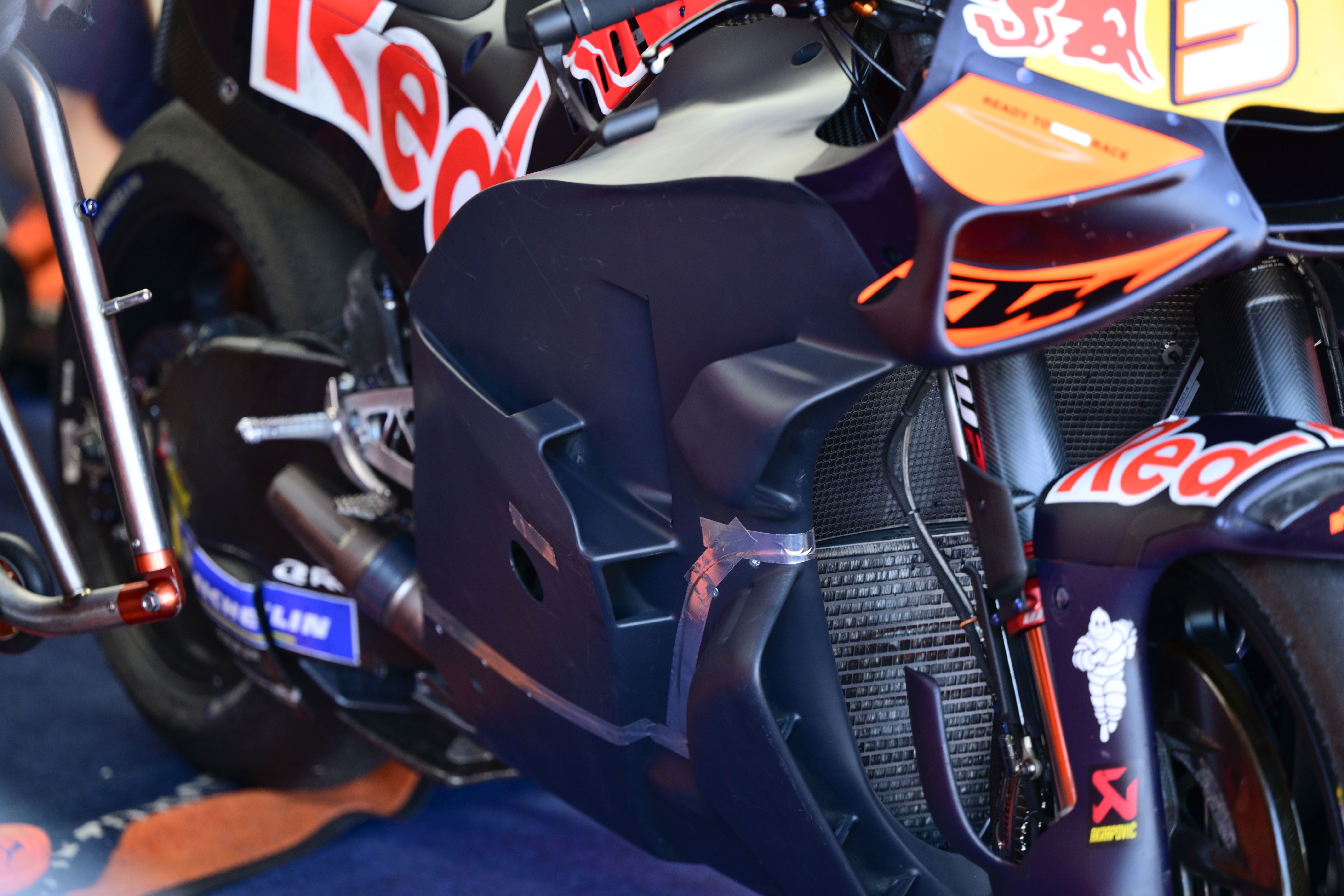 KTM MotoGP bike. Photo credit - Gold and Goose