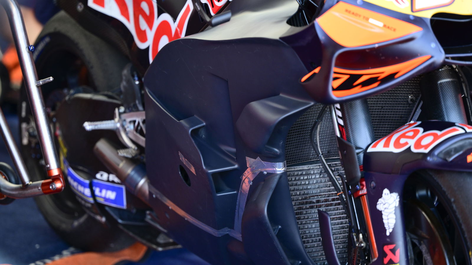 KTM MotoGP bike. Photo credit - Gold and Goose