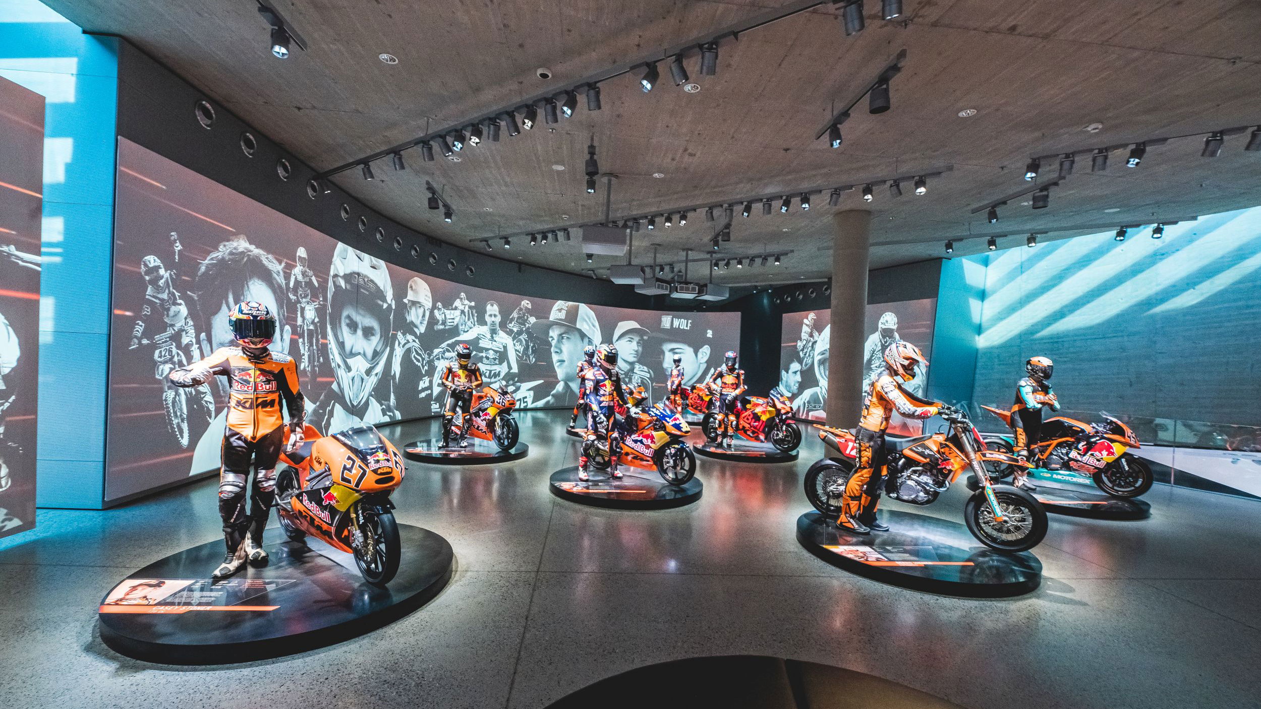 KTM Racing Heroes Motohall
