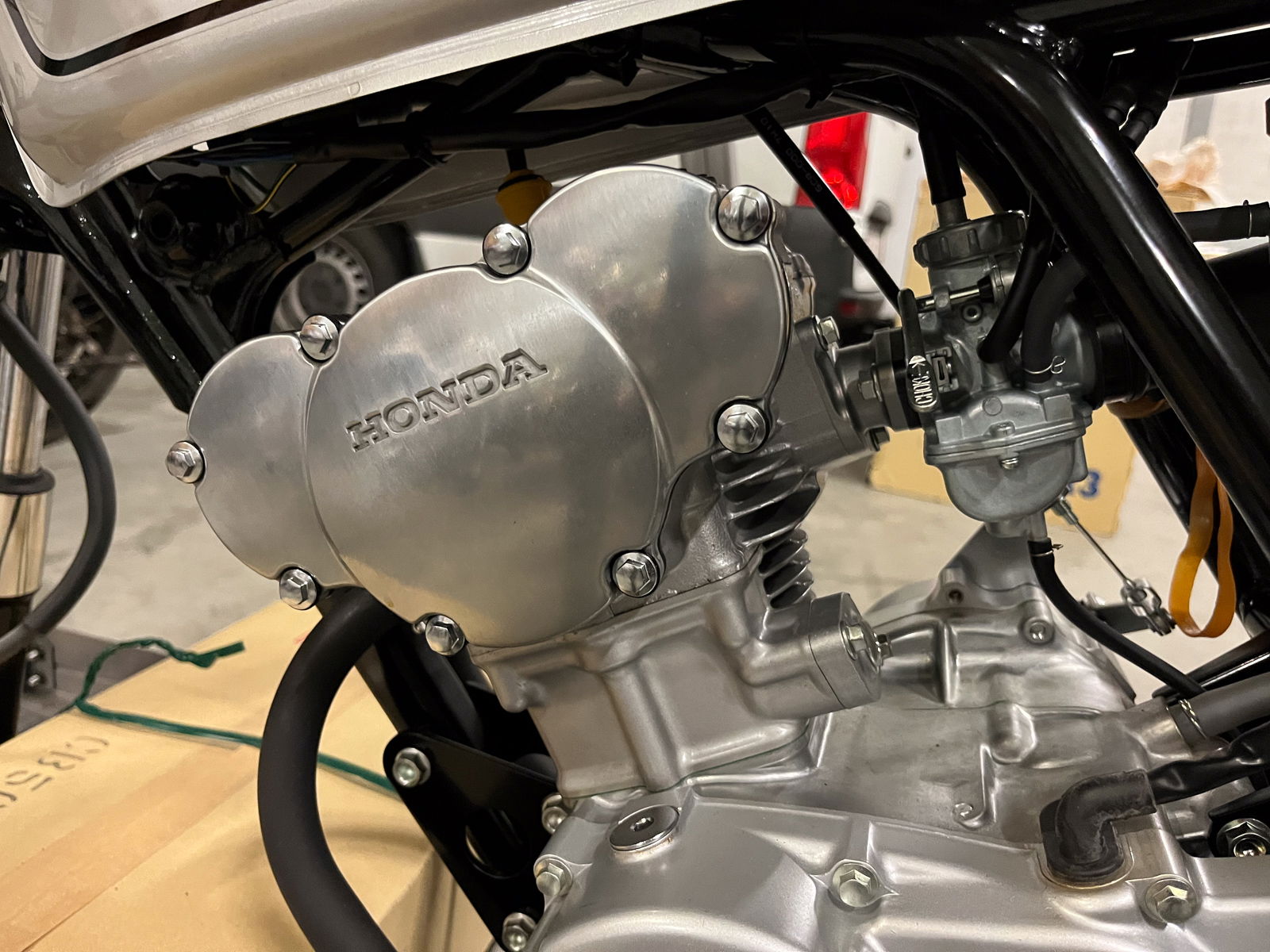 Honda Dream CB50R engine