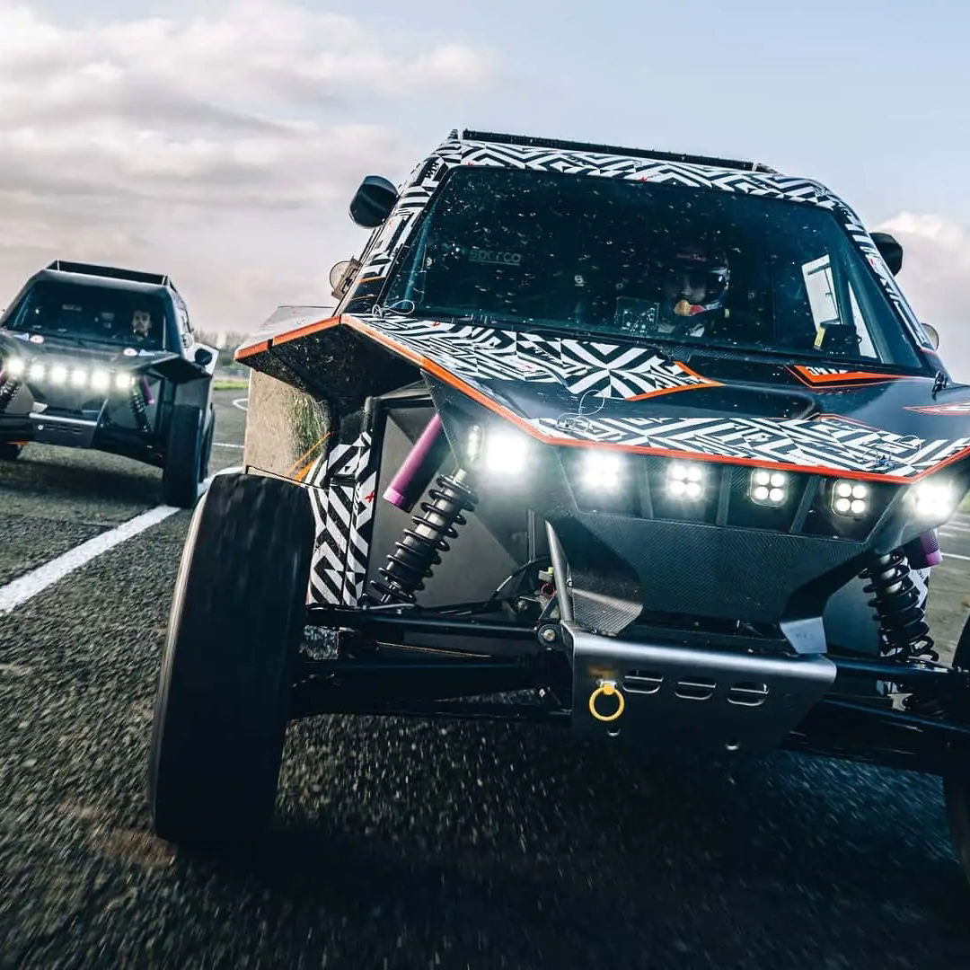 The KTM X-Bow powered by G Rally Team