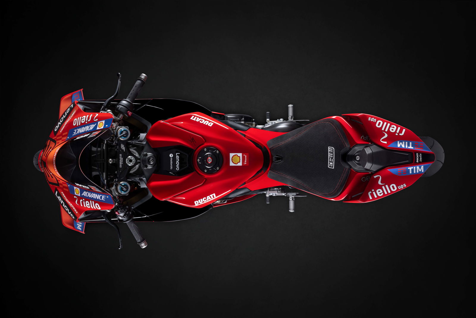 View of the Ducati Panigale V4 Marquez from above