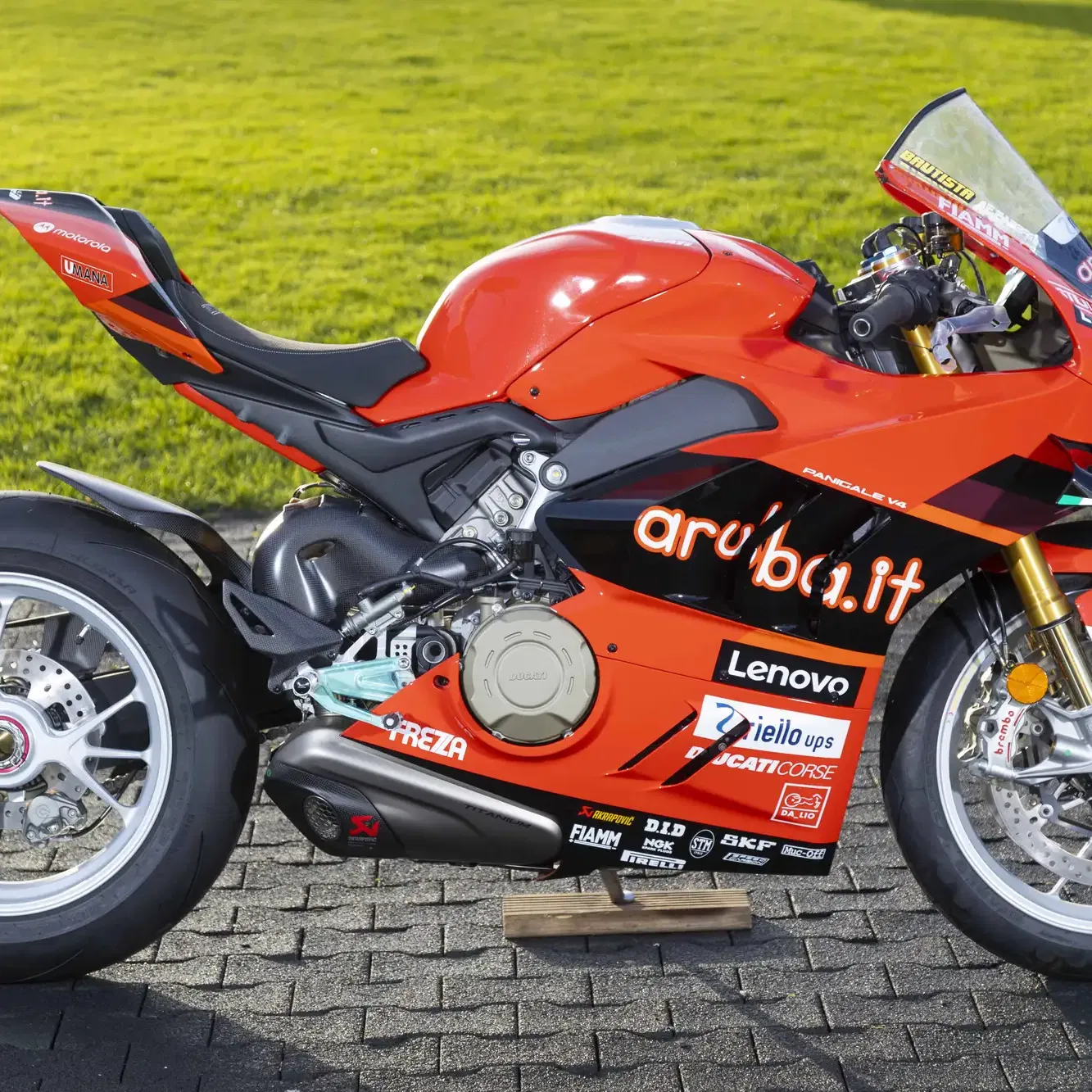 Alvaro Bautista-signed Ducati Panigale V4 WorldSBK replica