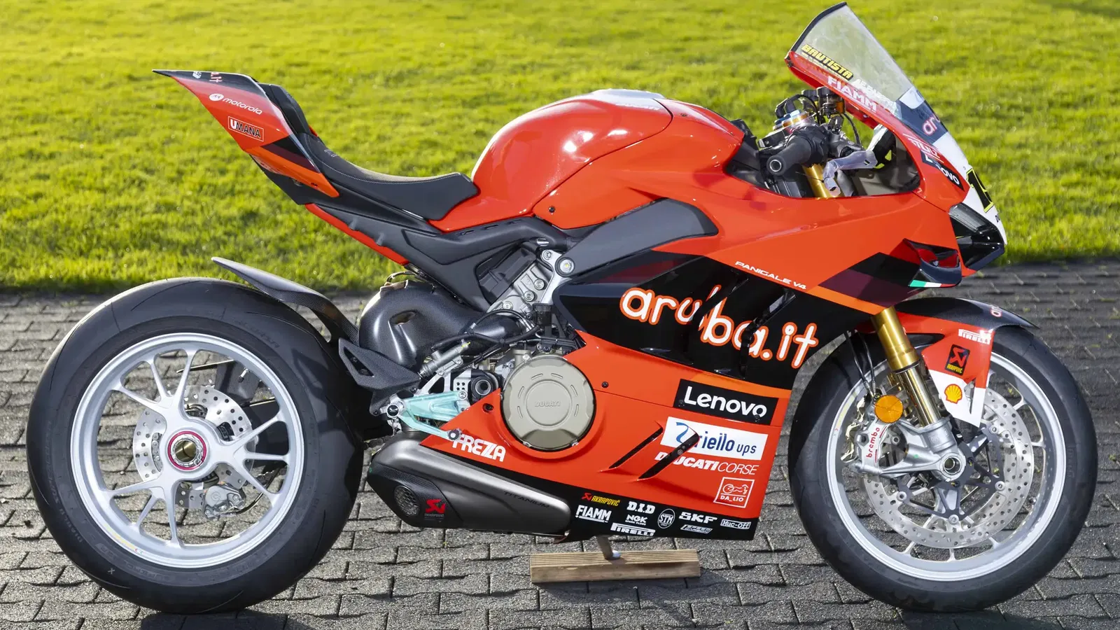 Alvaro Bautista-signed Ducati Panigale V4 WorldSBK replica