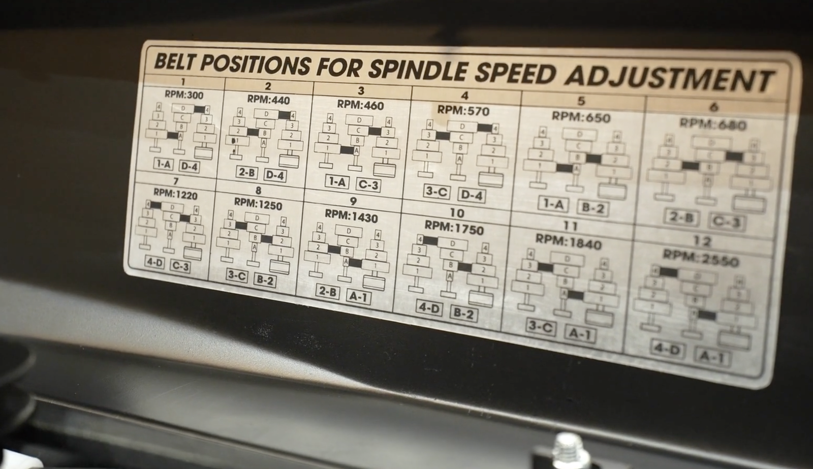 Clarke CDP152B 12-Speed Drill Press