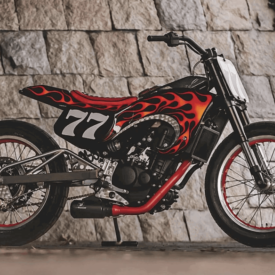 Carolina Reaper Royal Enfield Guerrilla 450