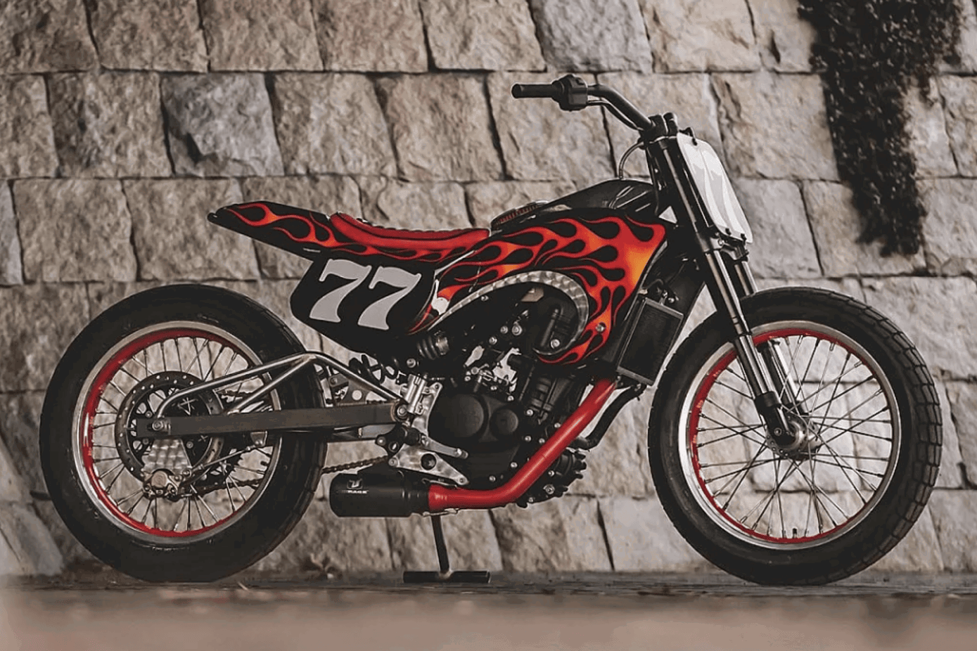 Carolina Reaper Royal Enfield Guerrilla 450