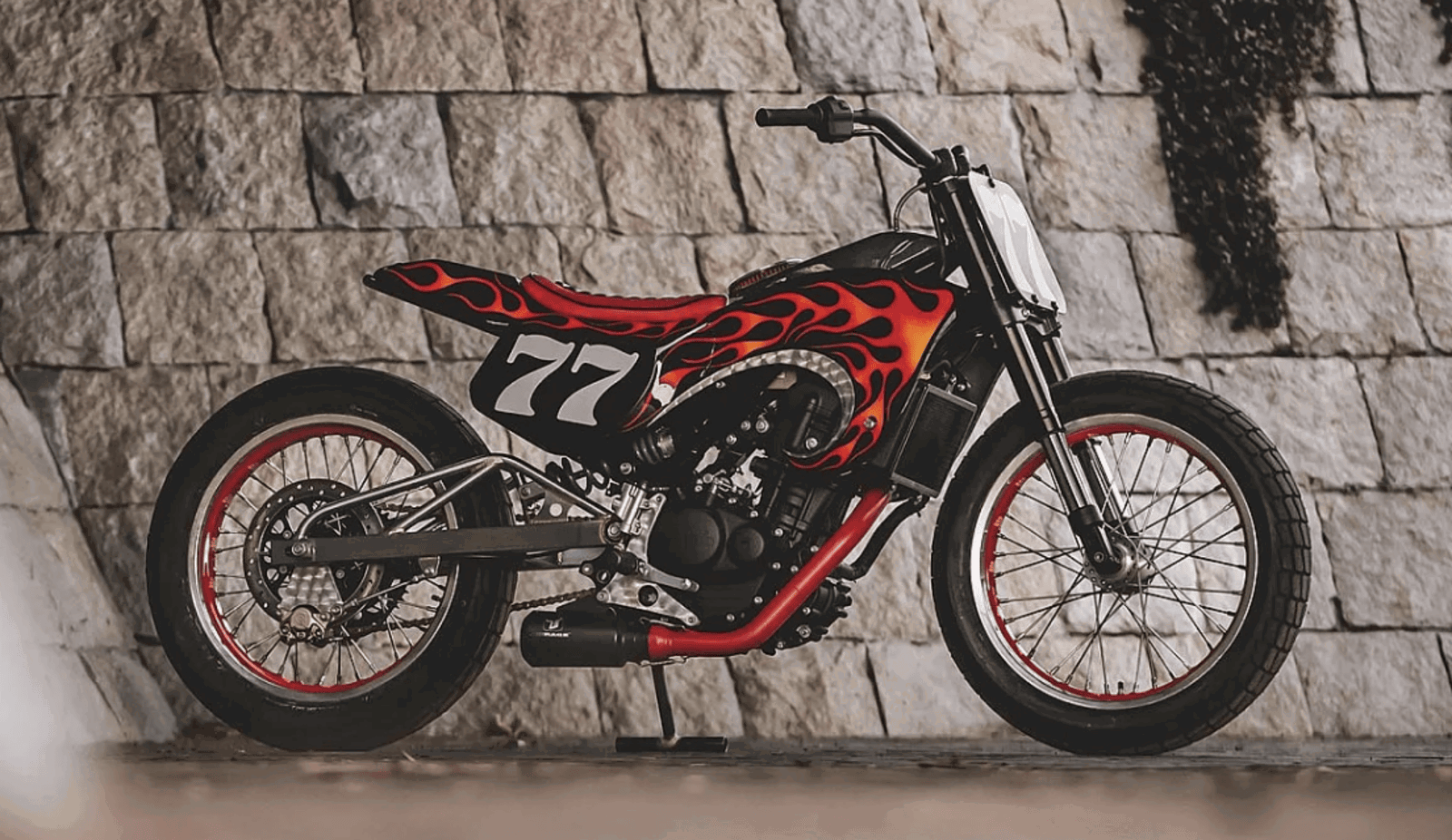 Carolina Reaper Royal Enfield Guerrilla 450