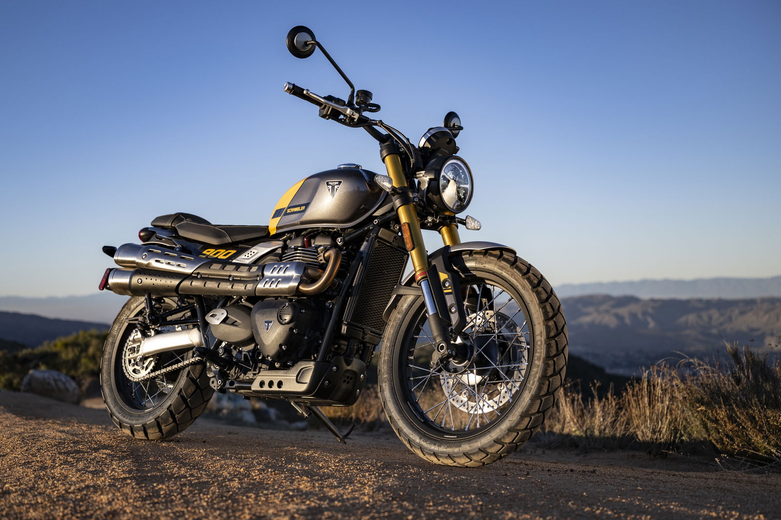 2026 Triumph Scrambler 900 - riding