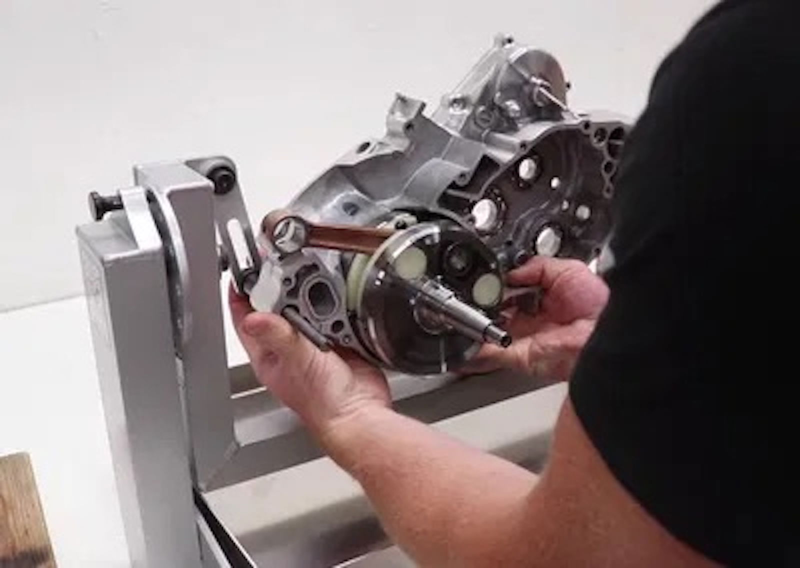 A two-stroke engine