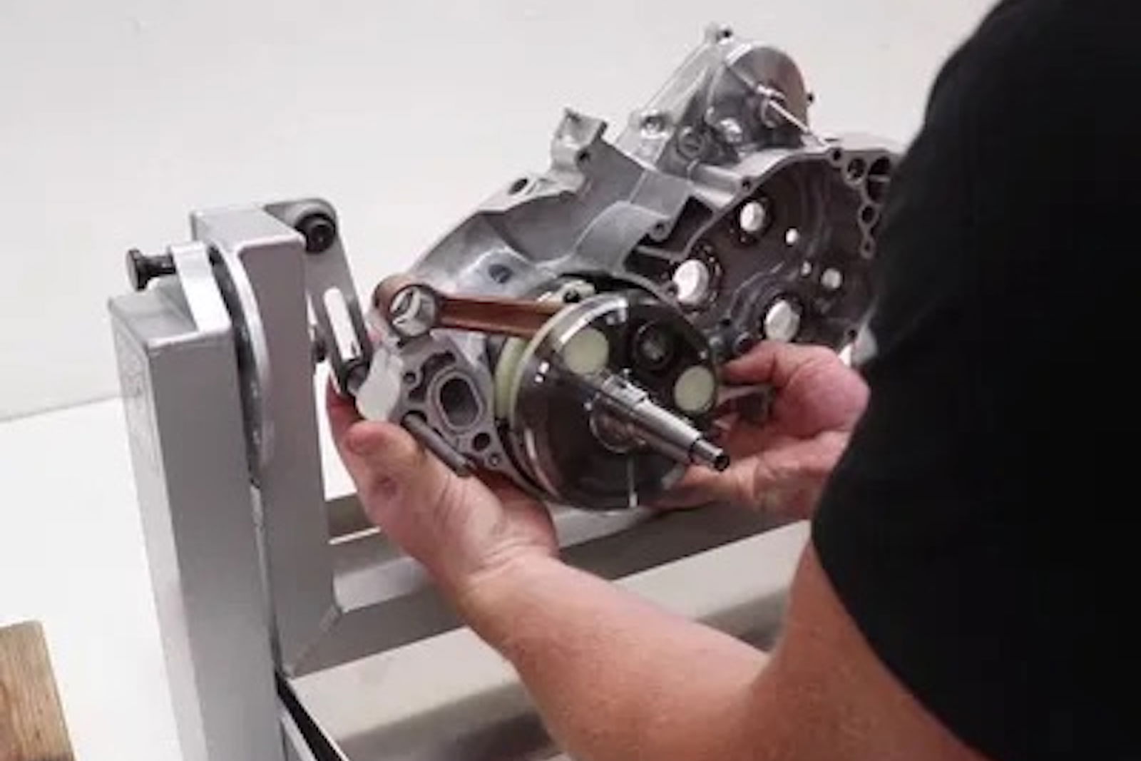 A two-stroke engine
