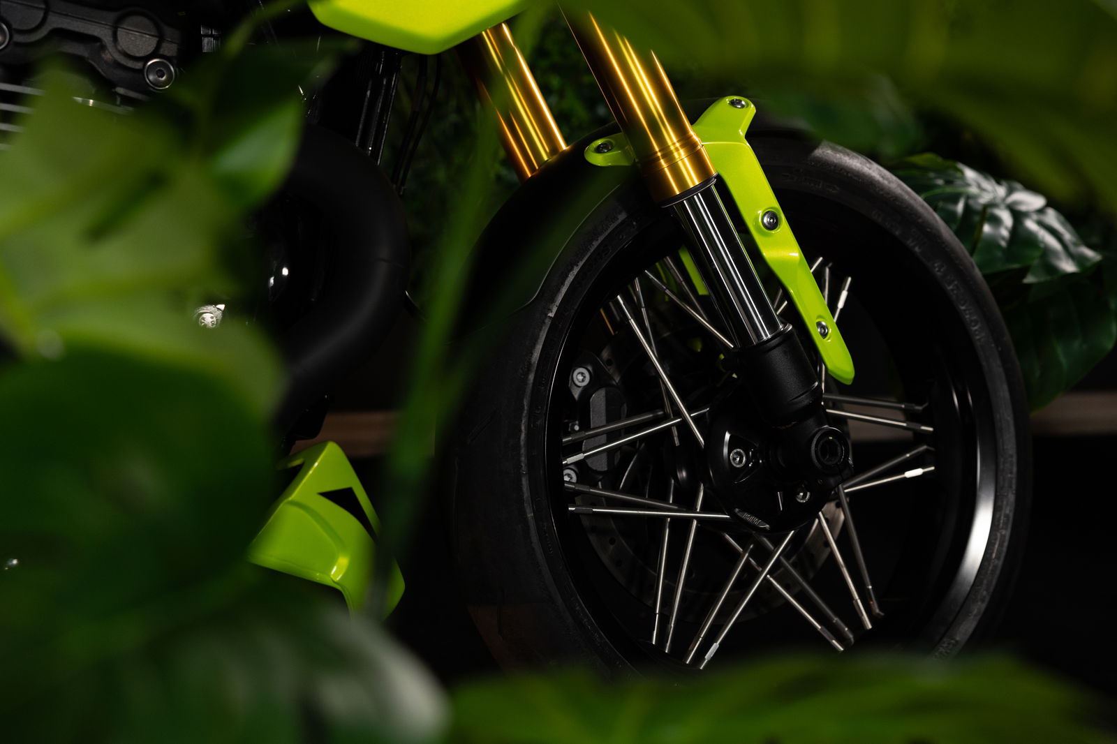 Triumph Viper 400 front wheel