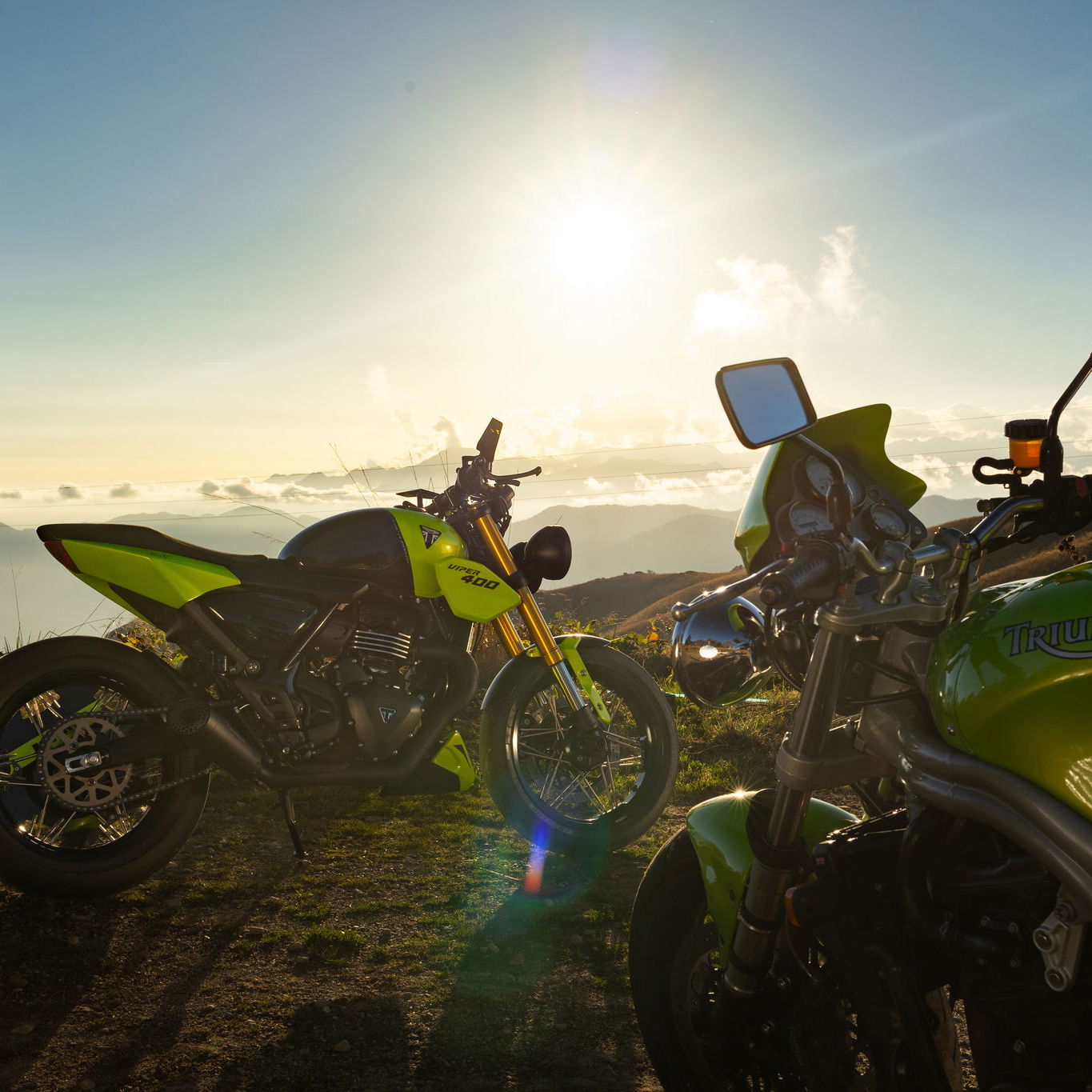 Triumph Viper 400 motorcycle