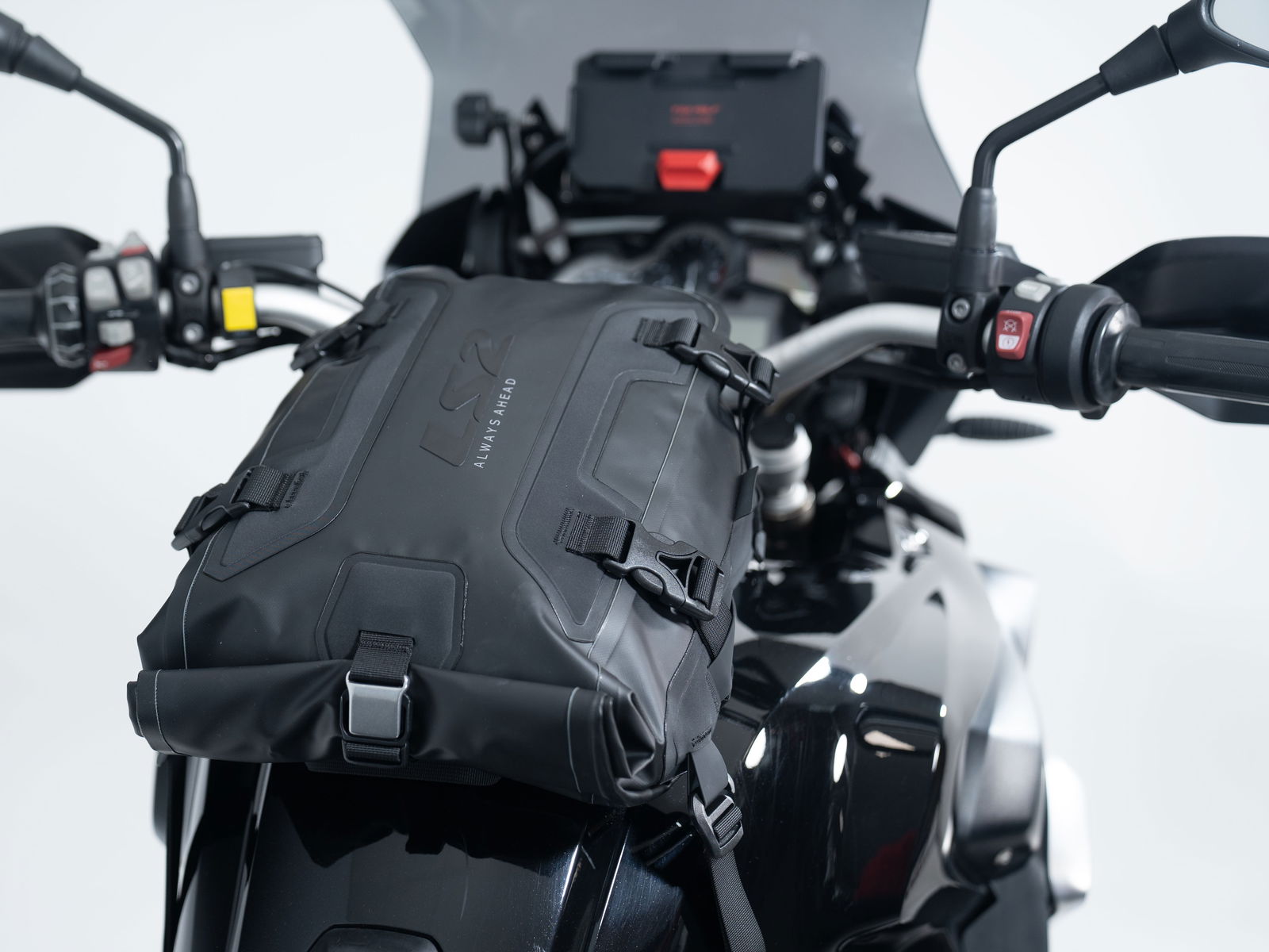 Move Ahead Tail Bag converted into a Tank Bag