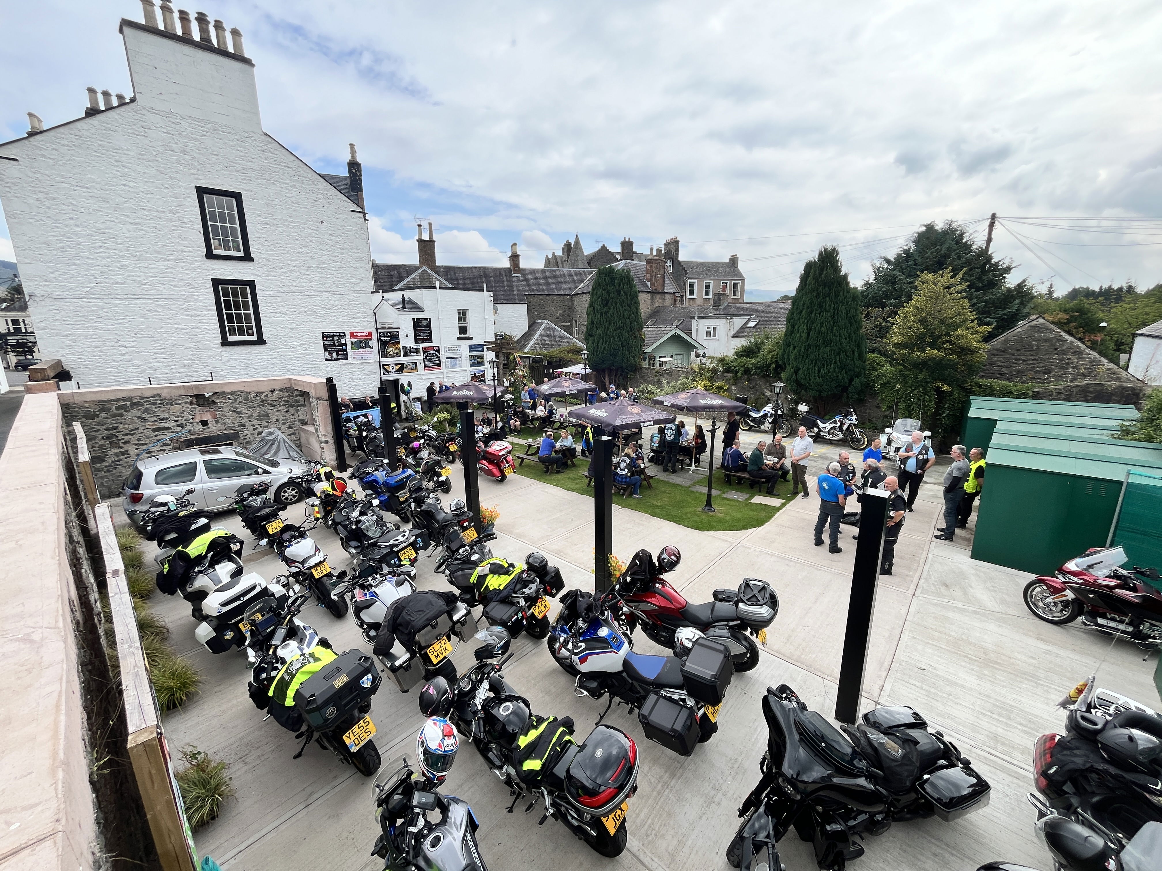 The Buccleuch Arms biker hotel in Moffat is up for sale