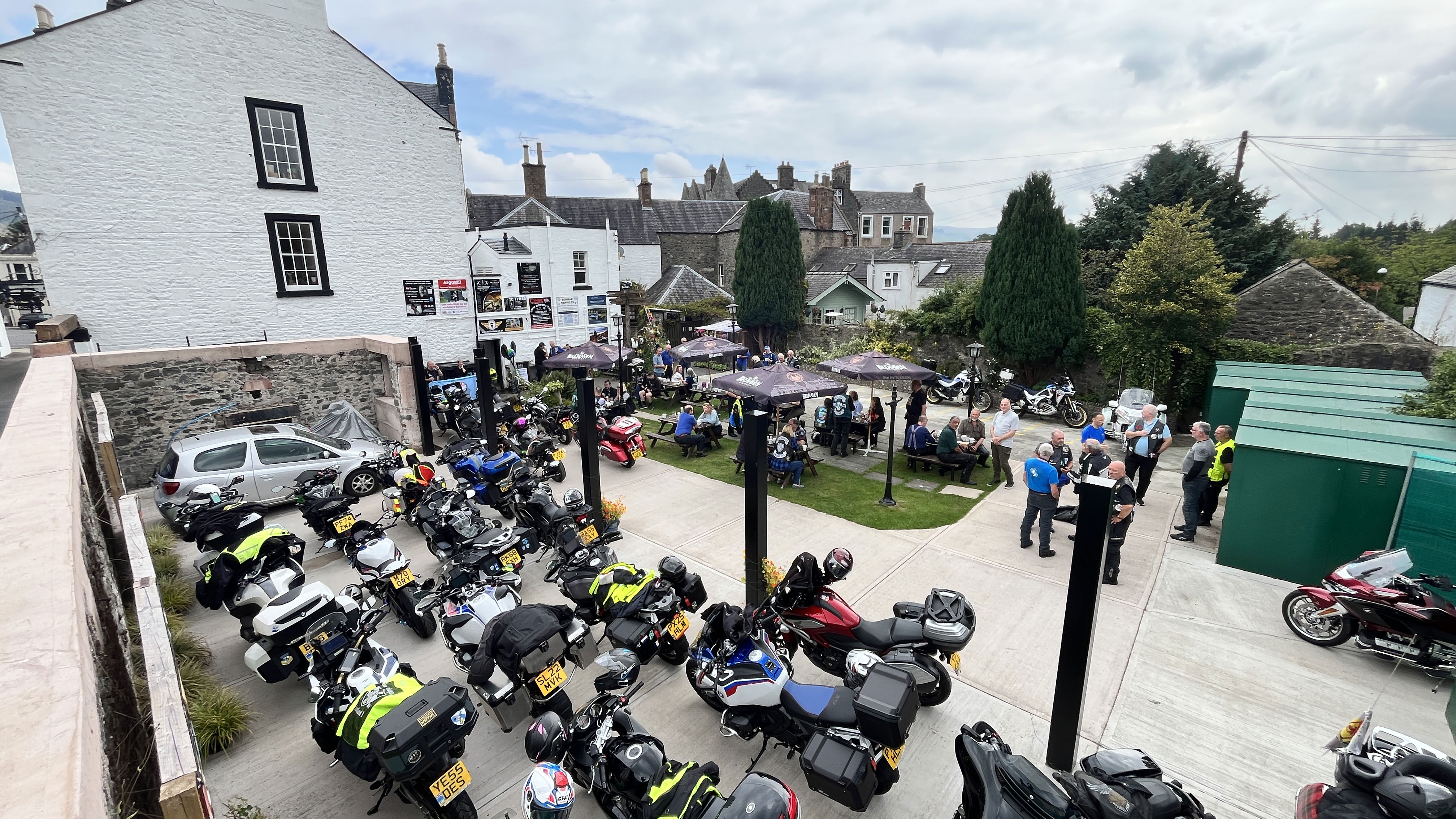 The Buccleuch Arms biker hotel in Moffat is up for sale