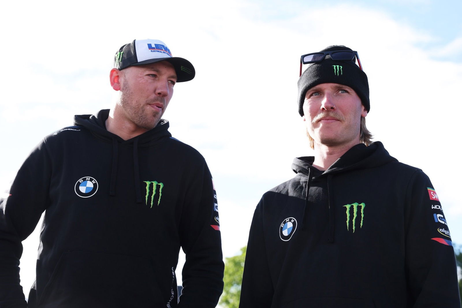 Peter Hickman and Davey Todd. Photo credit - 8Ten Racing/Facebook